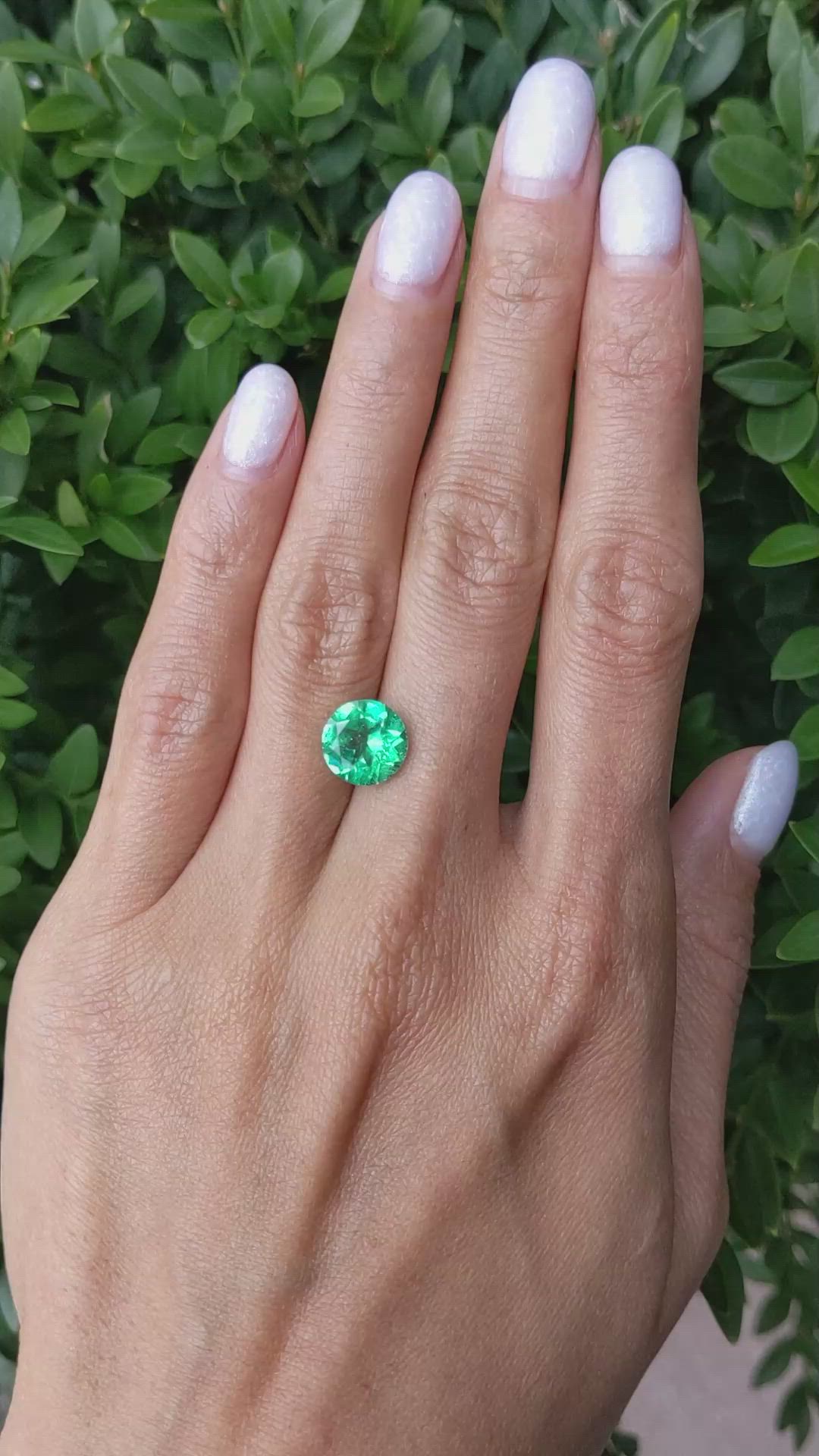 2.40 Ct. Emerald from Colombia Size Video