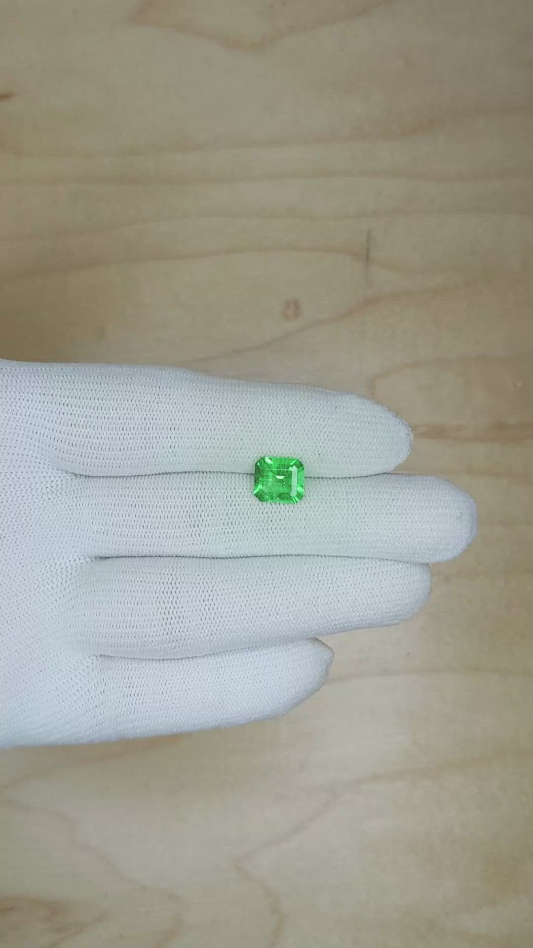 1.86 Ct. Emerald from Colombia Size Video