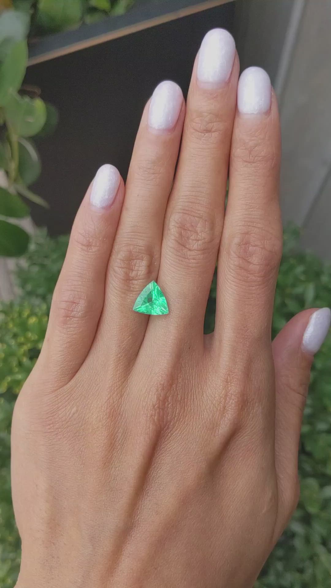 1.88 Ct. Emerald from Colombia Size Video