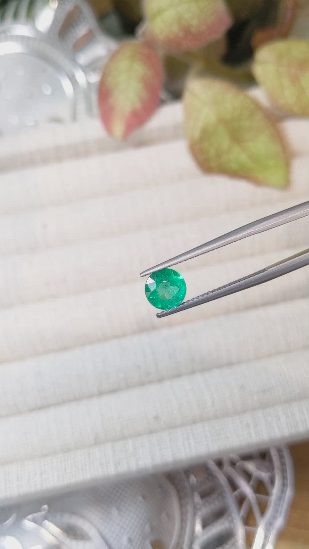 1.14 Ct. Emerald from Zambia Size Video