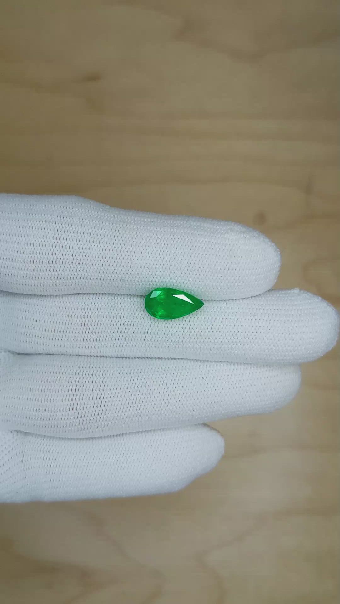2.00 Ct. Emerald from Colombia Size Video