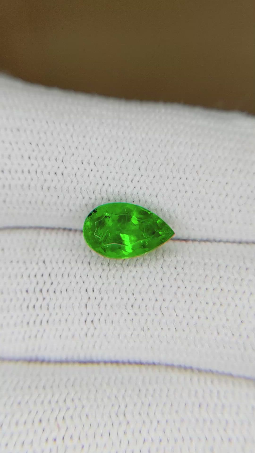 1.46 Ct. Emerald from Zambia Size Video