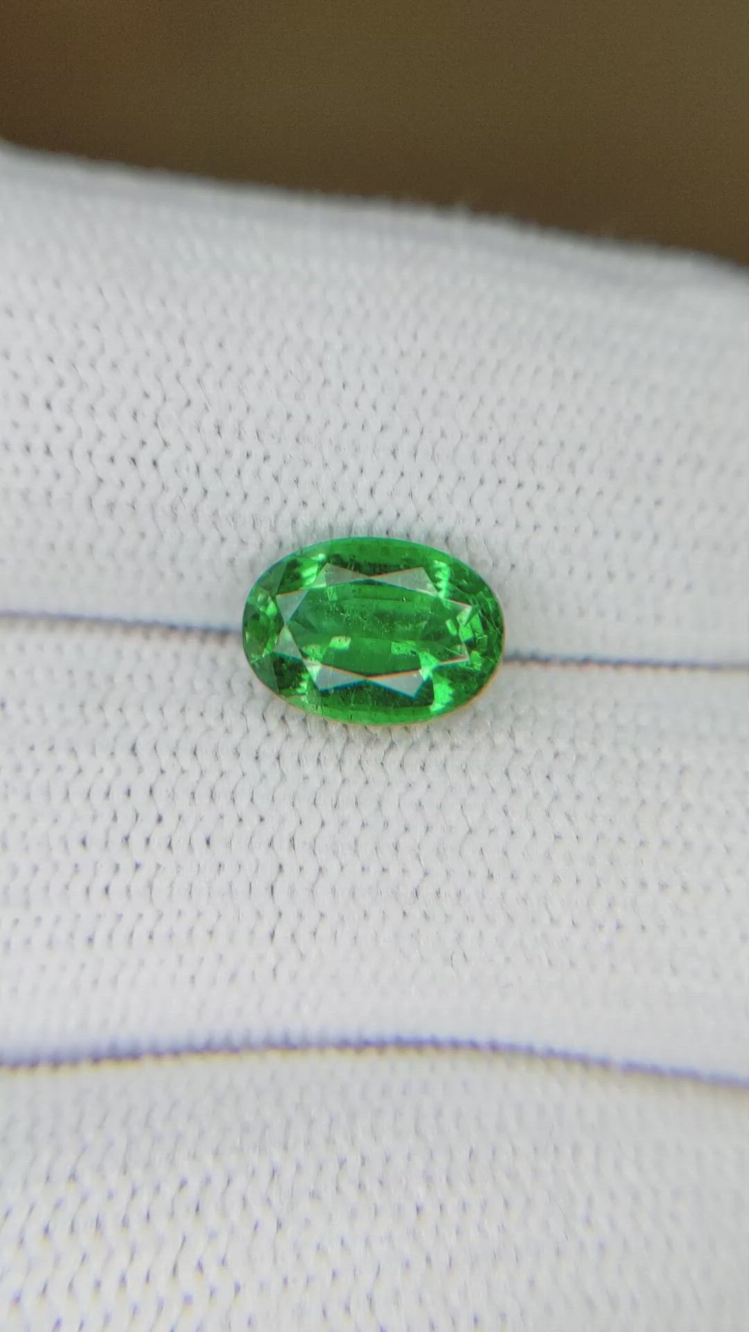 1.48 Ct. Emerald from Zambia Size Video