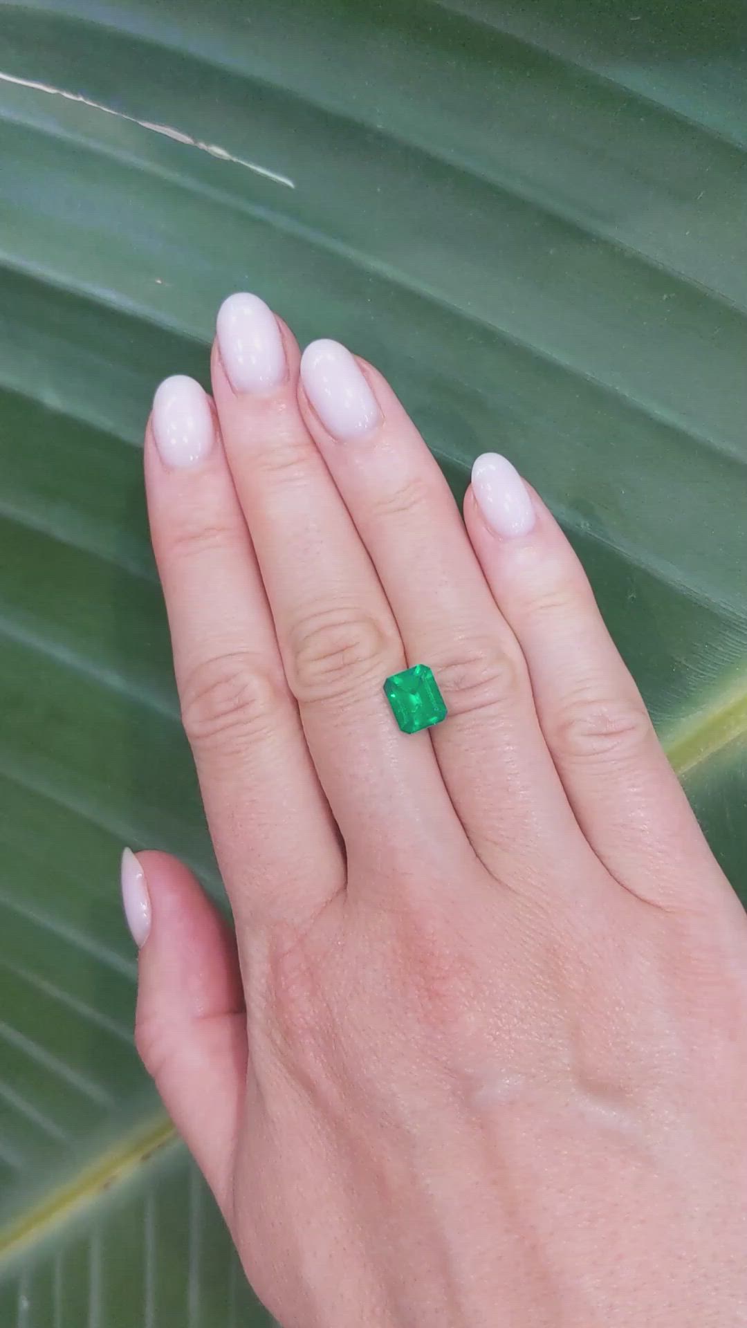 1.79 Ct. Emerald from Colombia Size Video