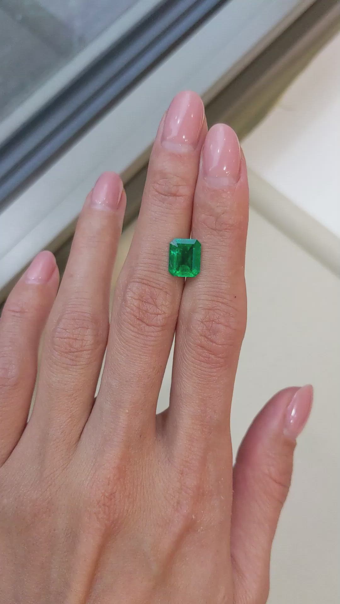 1.94 Ct. Emerald from Colombia Size Video