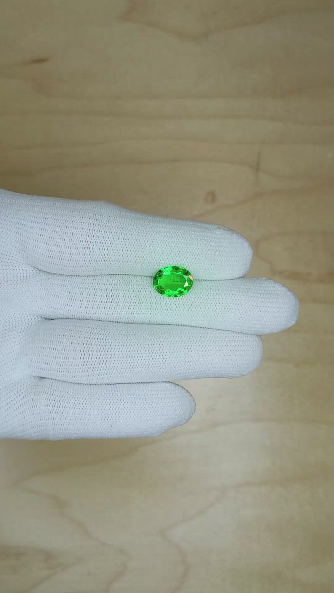 1.83 Ct. Emerald from Colombia Size Video