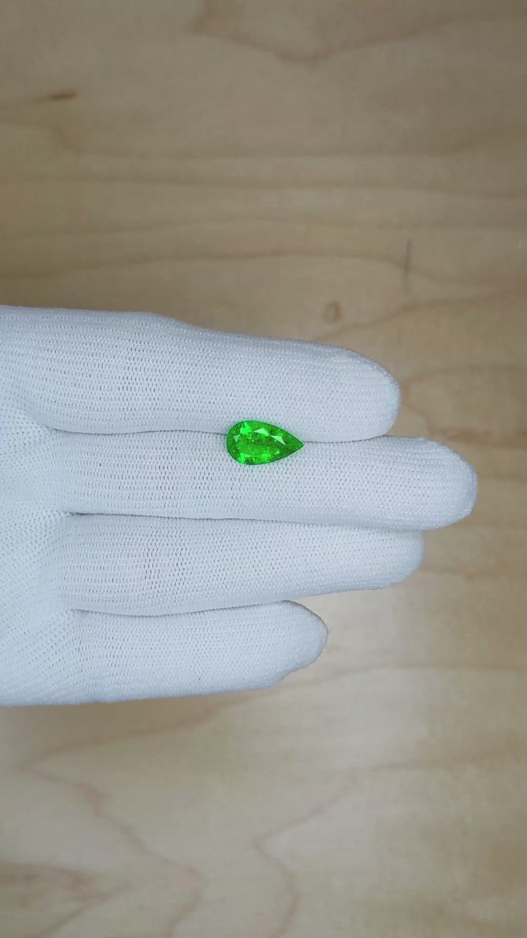 1.83 Ct. Emerald from Colombia Size Video
