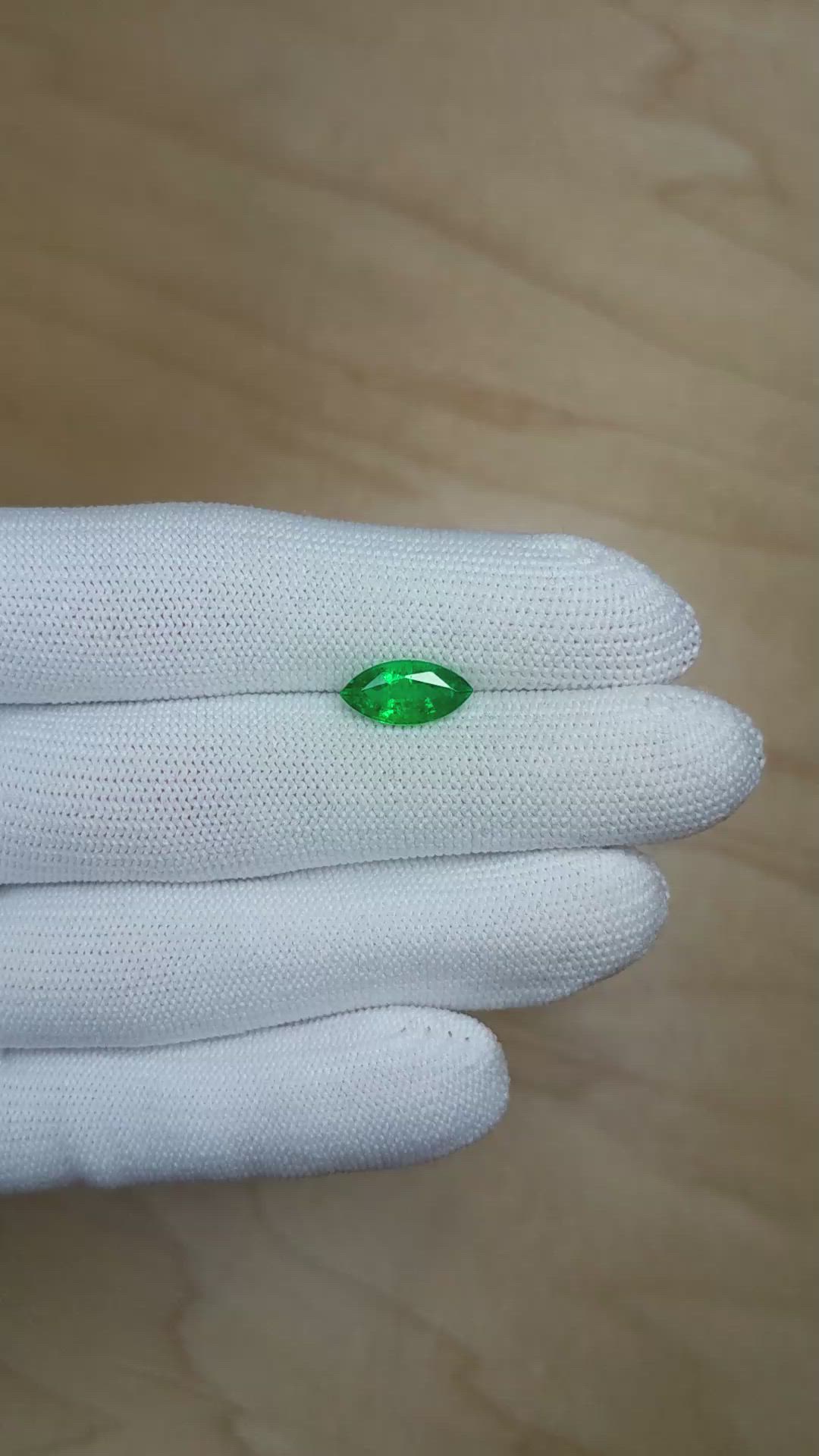 1.94 Ct. Emerald from Zambia Size Video