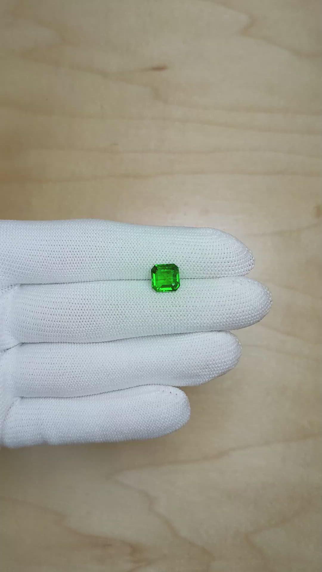 2.17 Ct. Emerald from Zambia Size Video