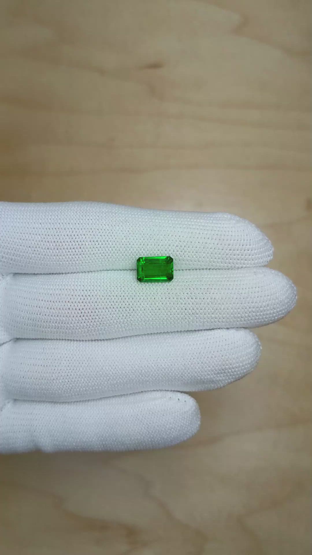 2.46 Ct. Emerald from Afghanistan Size Video
