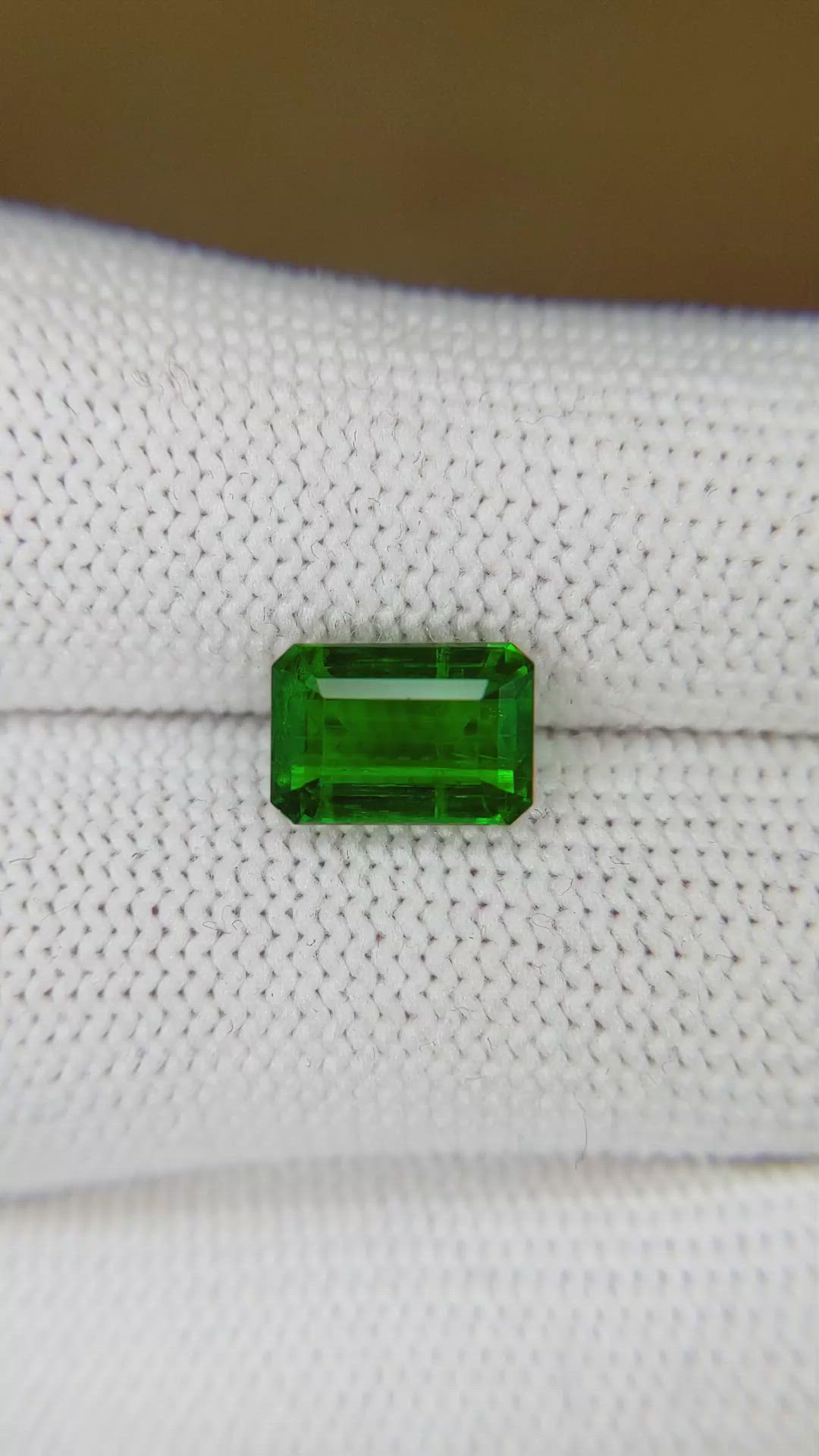 2.46 Ct. Emerald from Afghanistan Size Video