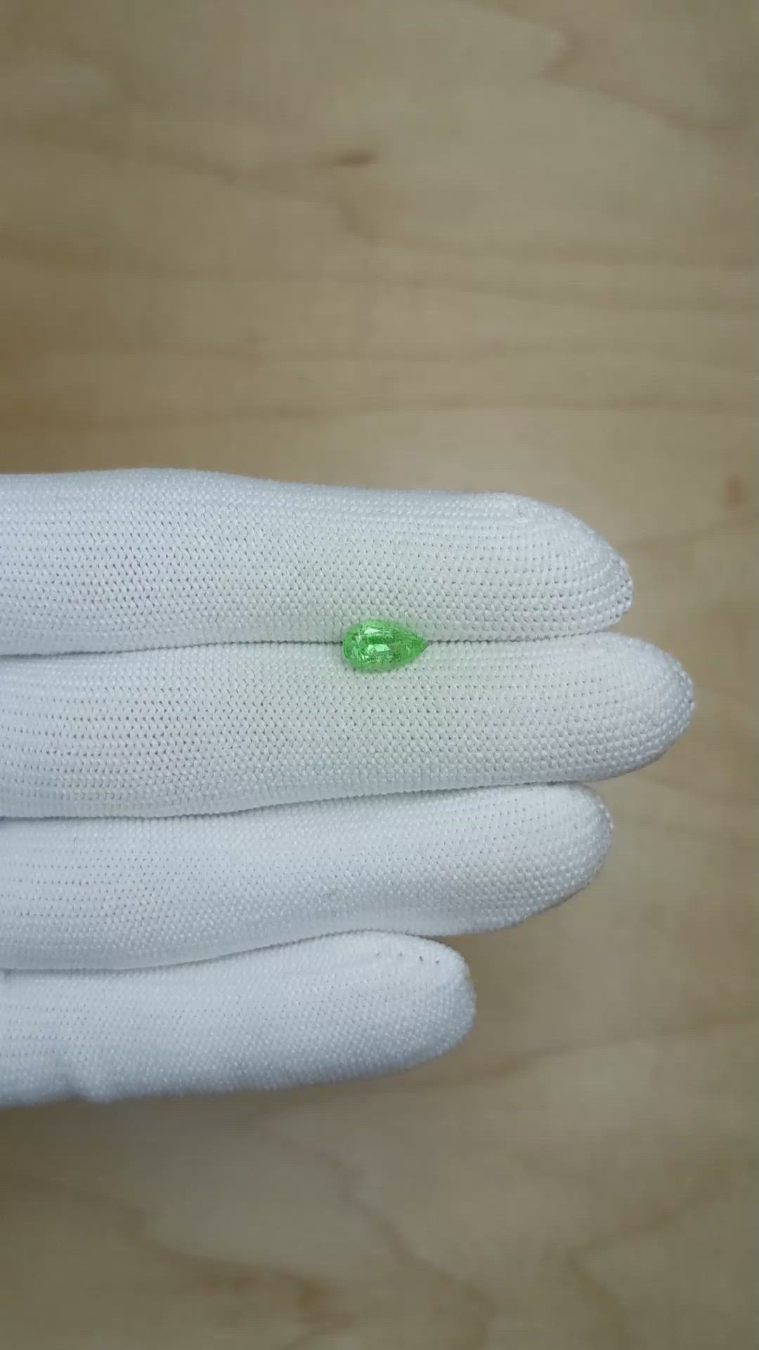 1.02 Ct. Emerald from Colombia Size Video