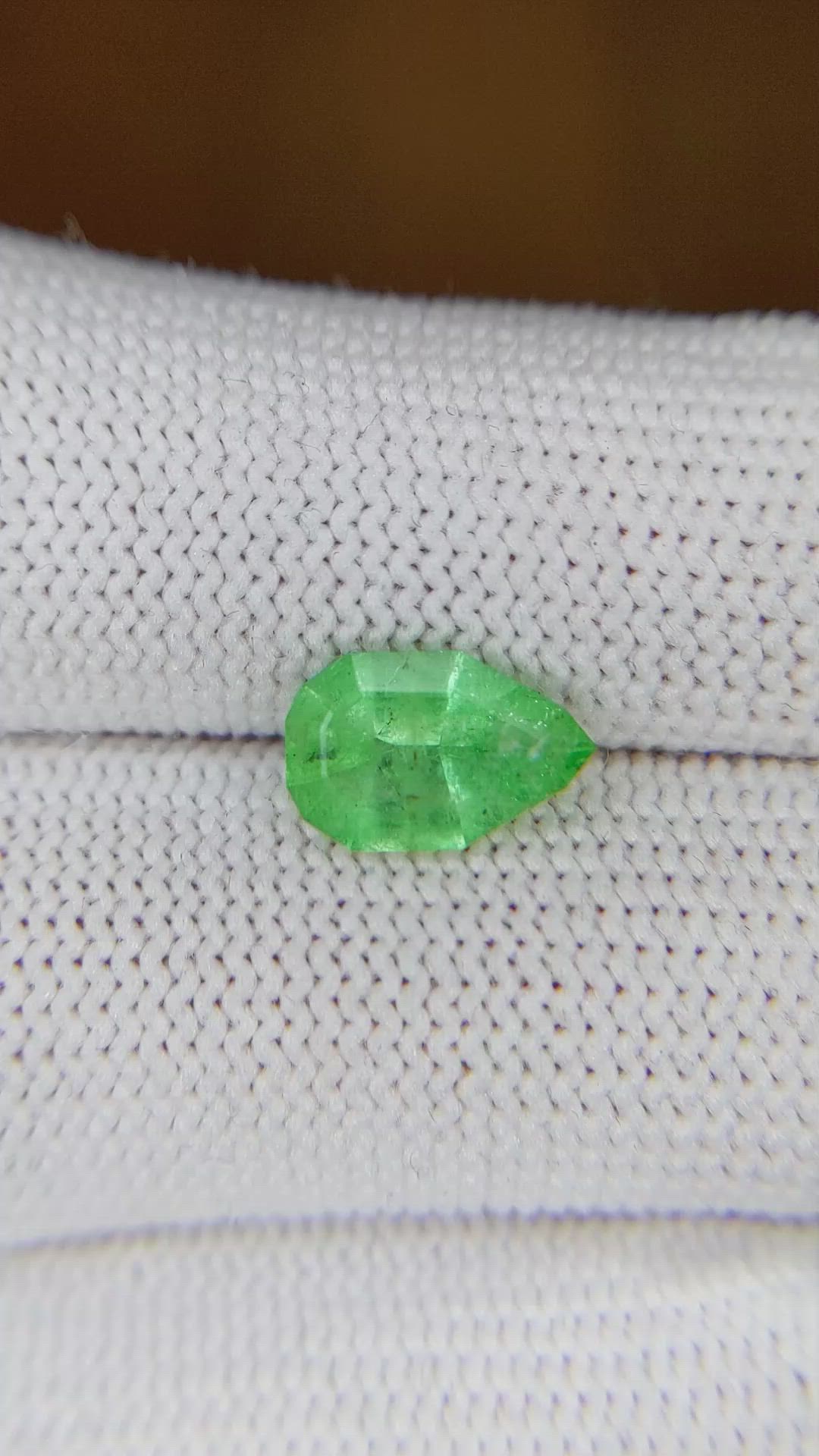 1.58 Ct. Emerald from Colombia Size Video