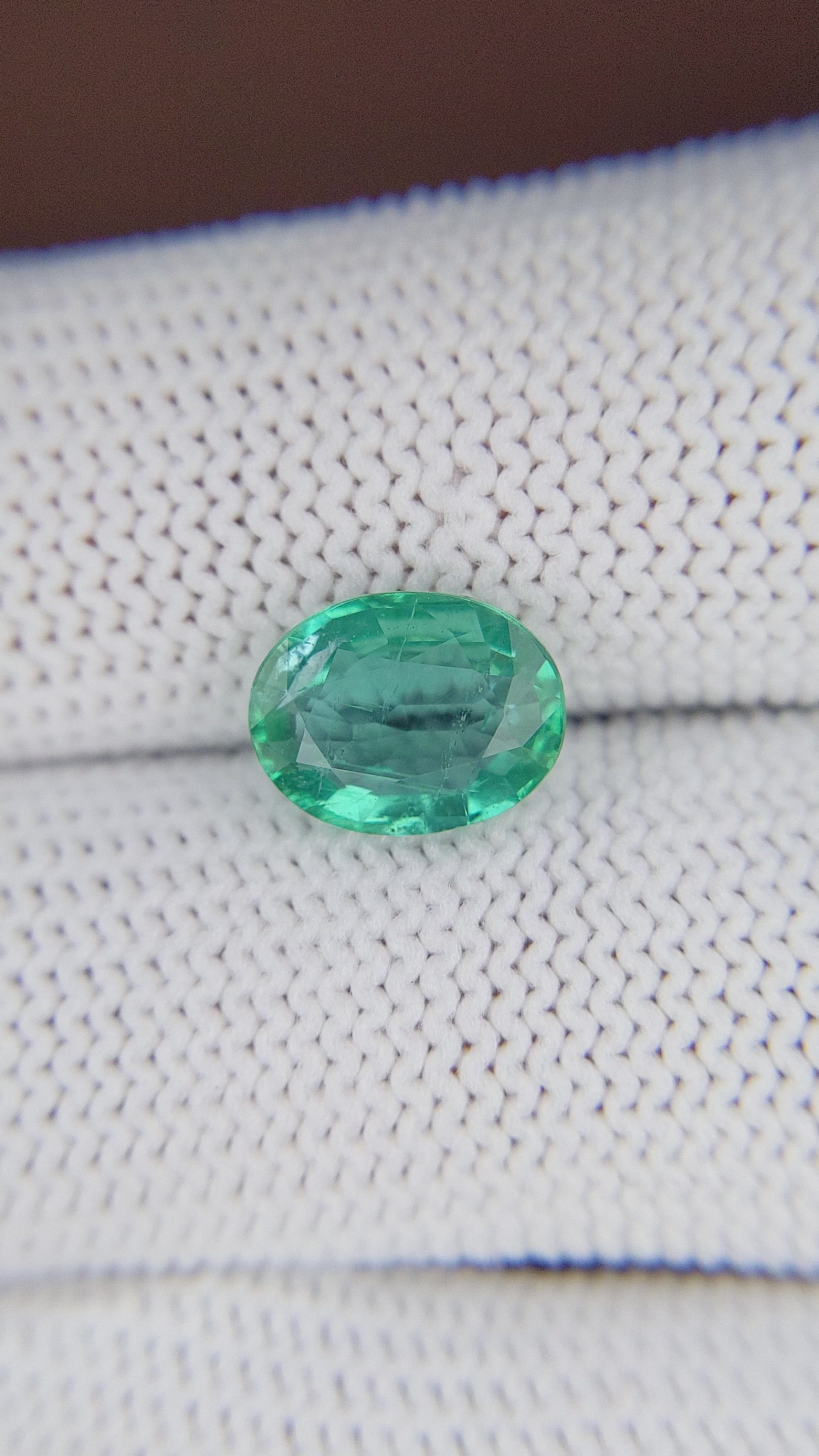 2.22 Ct. Emerald from Madagascar Size Video