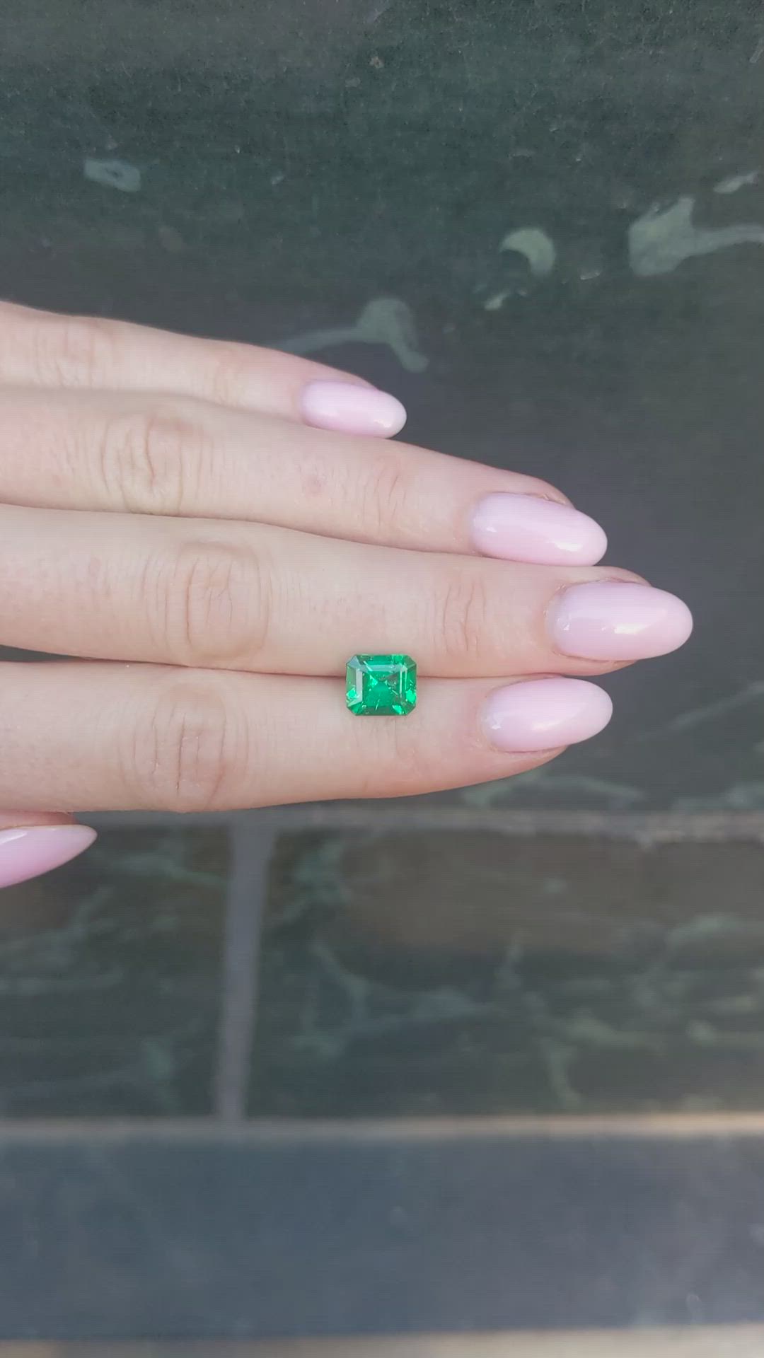 1.77 Ct. Emerald from Colombia Size Video