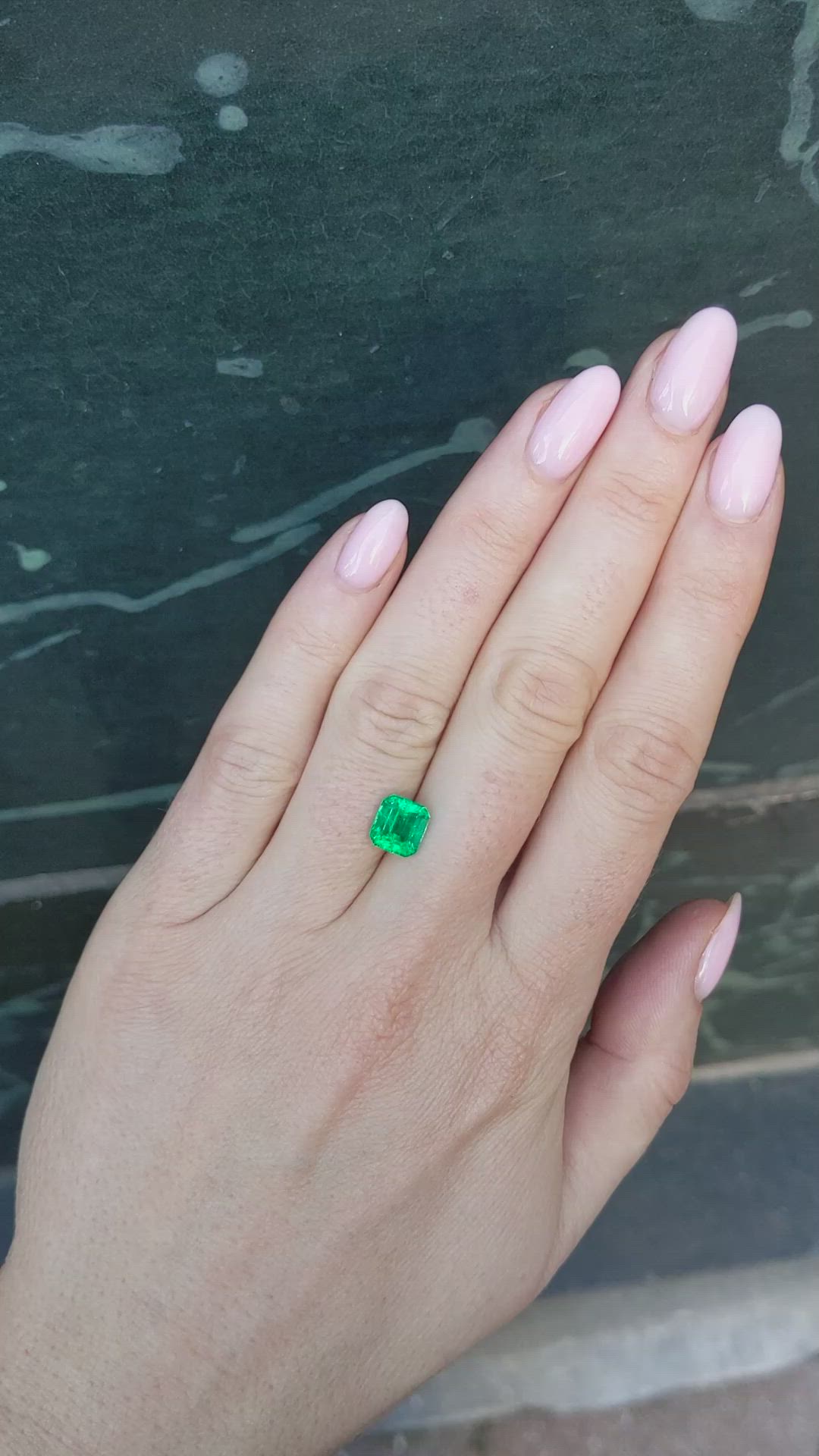 1.80 Ct. Emerald from Colombia Size Video