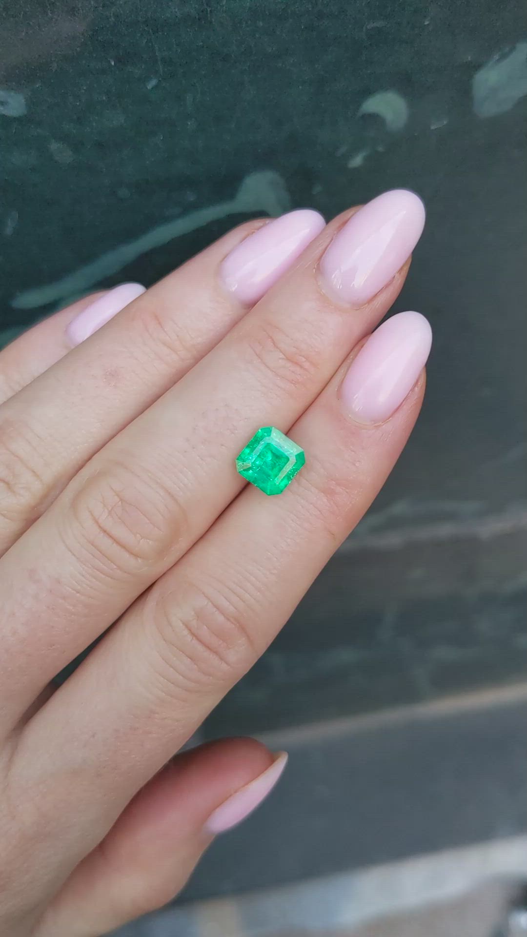 1.78 Ct. Emerald from Colombia Size Video