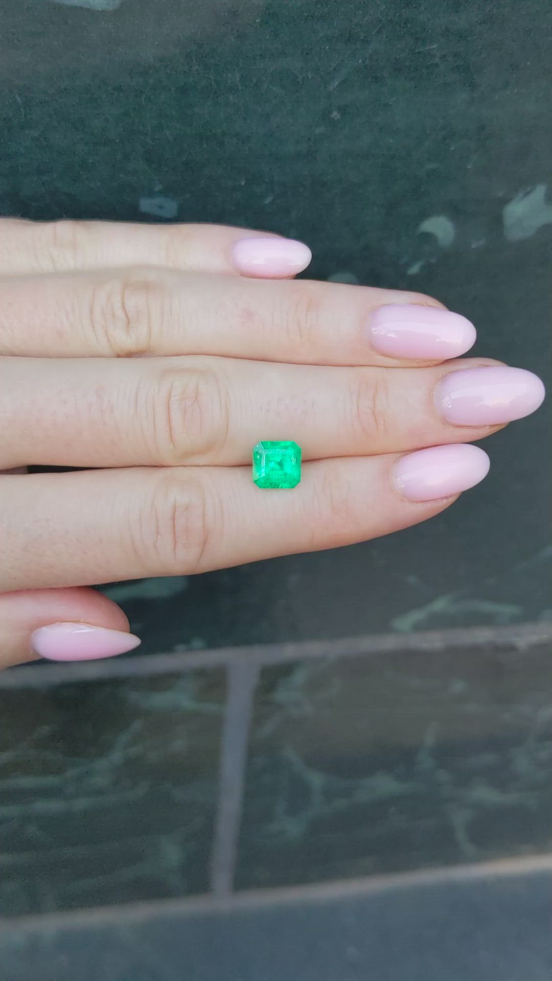 1.78 Ct. Emerald from Colombia Size Video