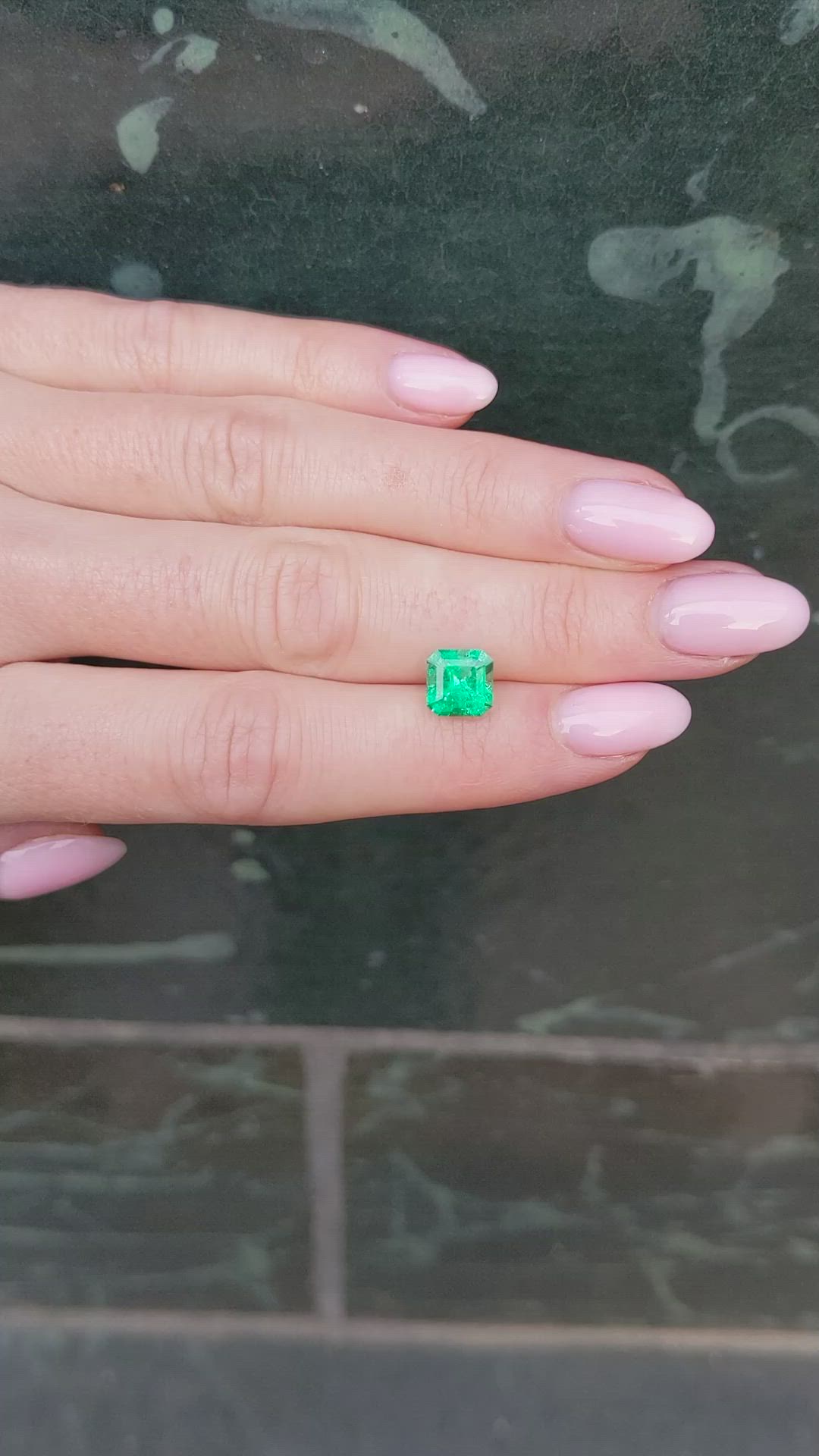 1.67 Ct. Emerald from Colombia Size Video