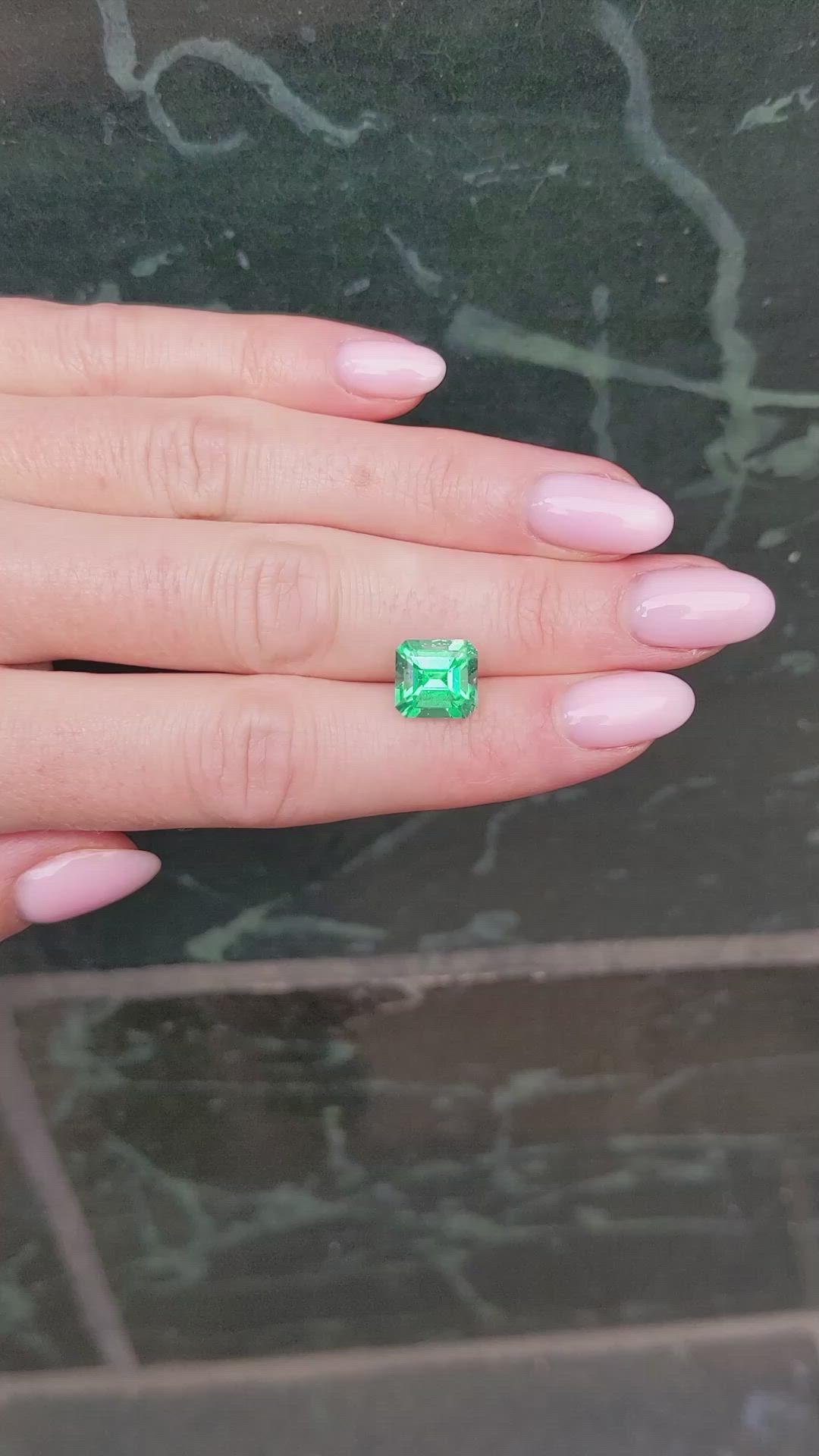 3.01 Ct. Emerald from Colombia Size Video