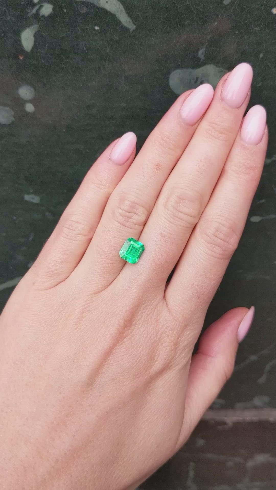 1.93 Ct. Emerald from Colombia Size Video