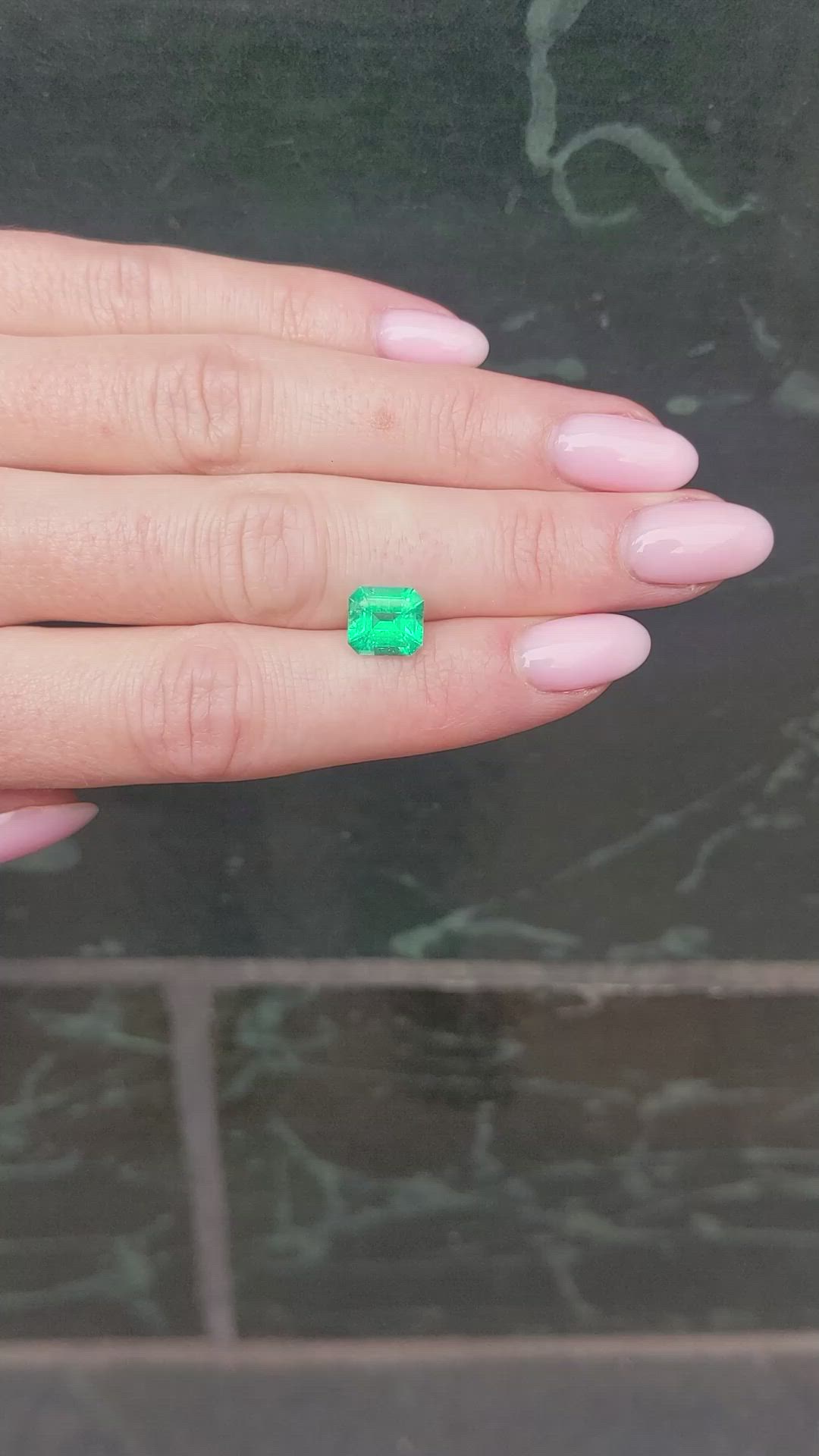 1.93 Ct. Emerald from Colombia Size Video
