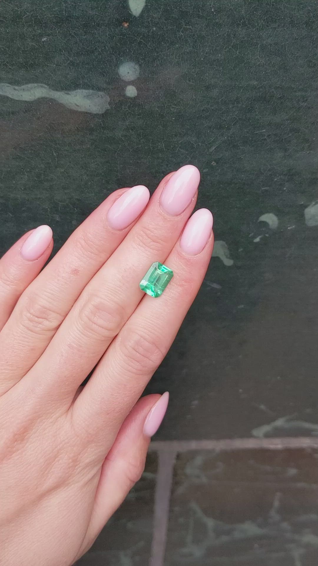 3.02 Ct. Emerald from Colombia Size Video