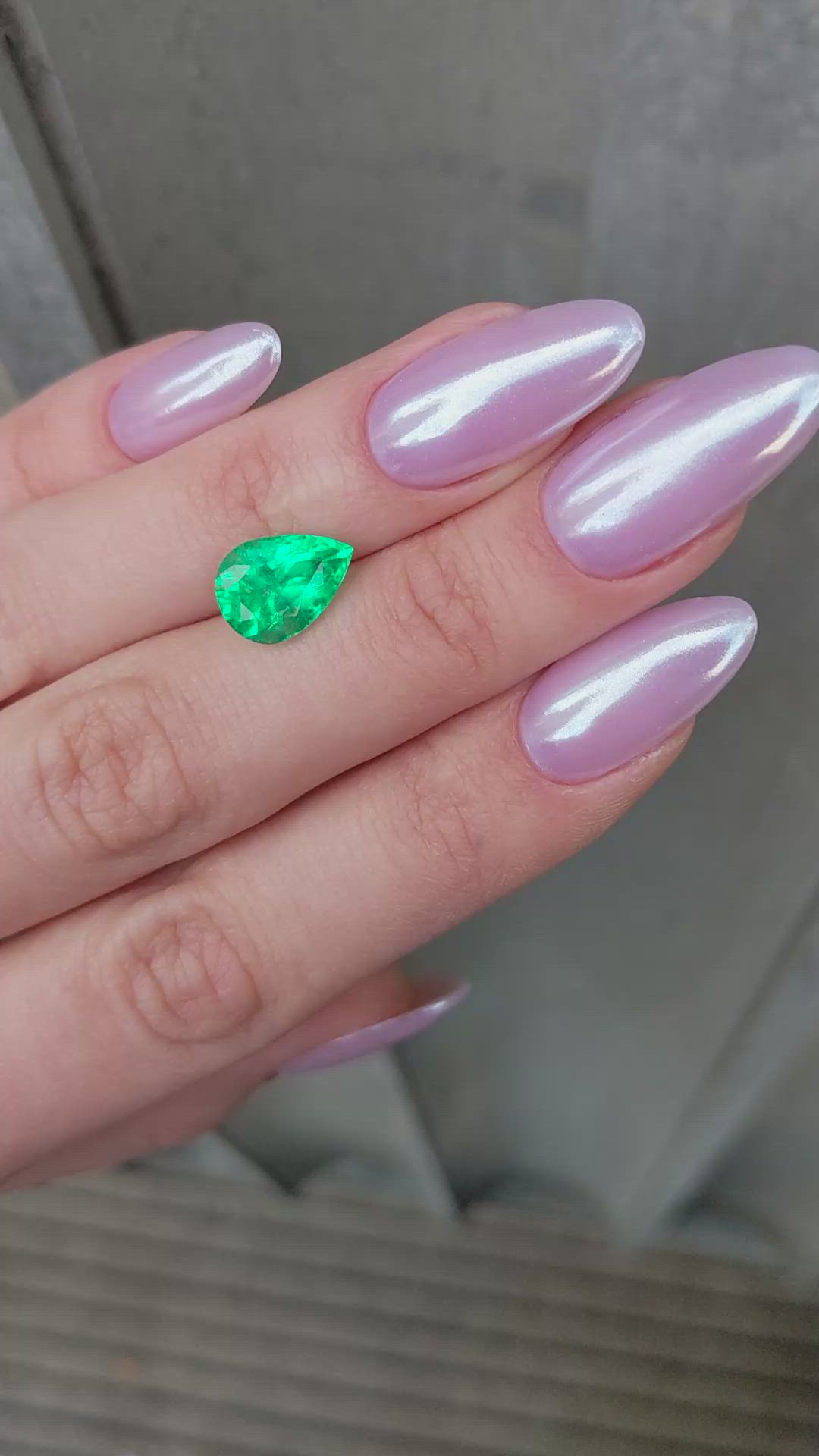 3.00 Ct. Emerald from Colombia Size Video