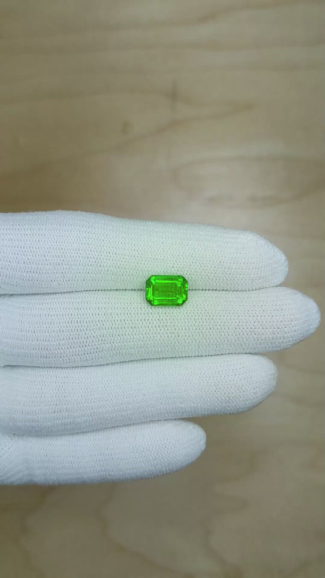2.17 Ct. Emerald from Zambia Size Video