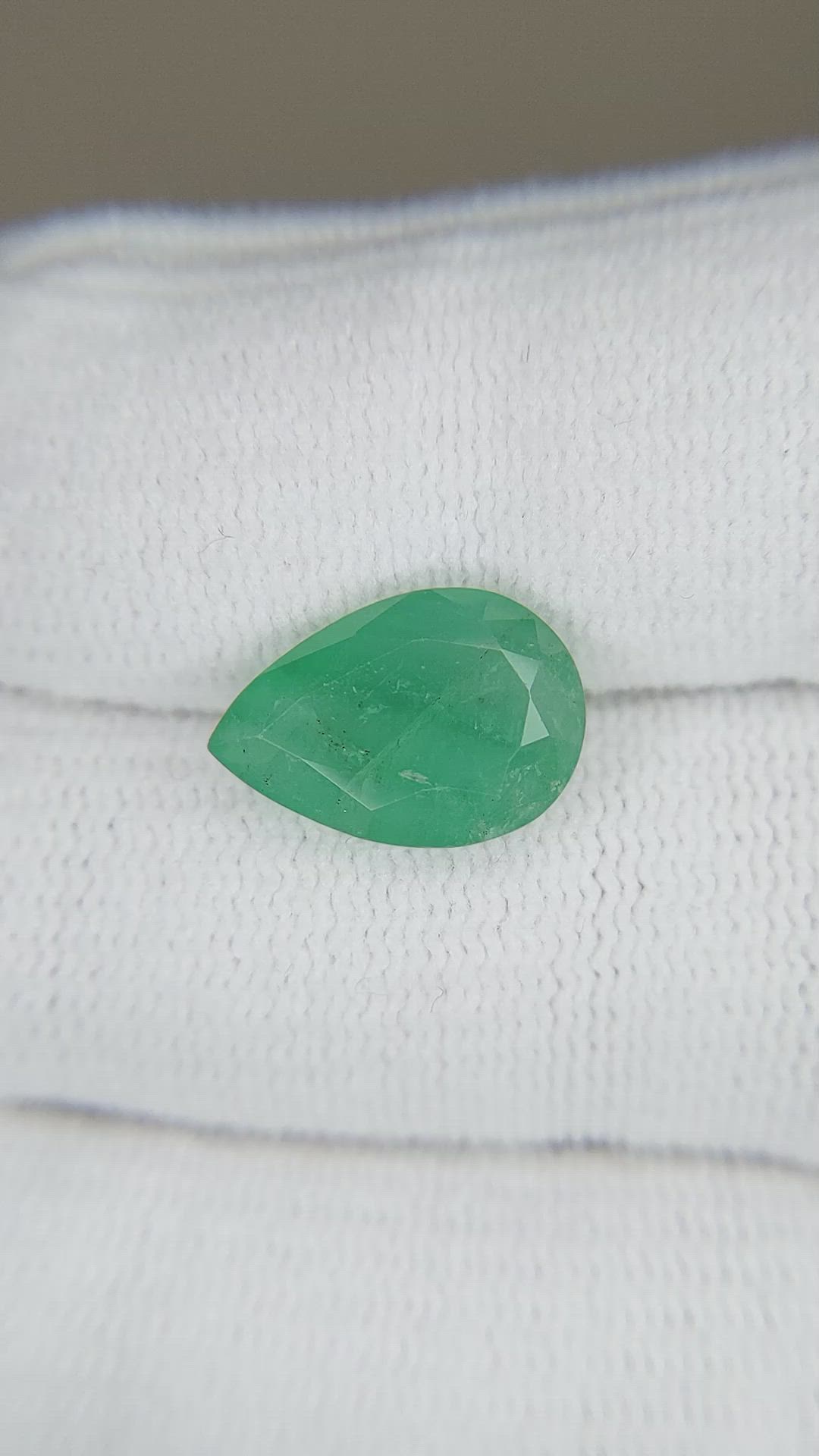 3.78 Ct. Emerald from Zambia Size Video