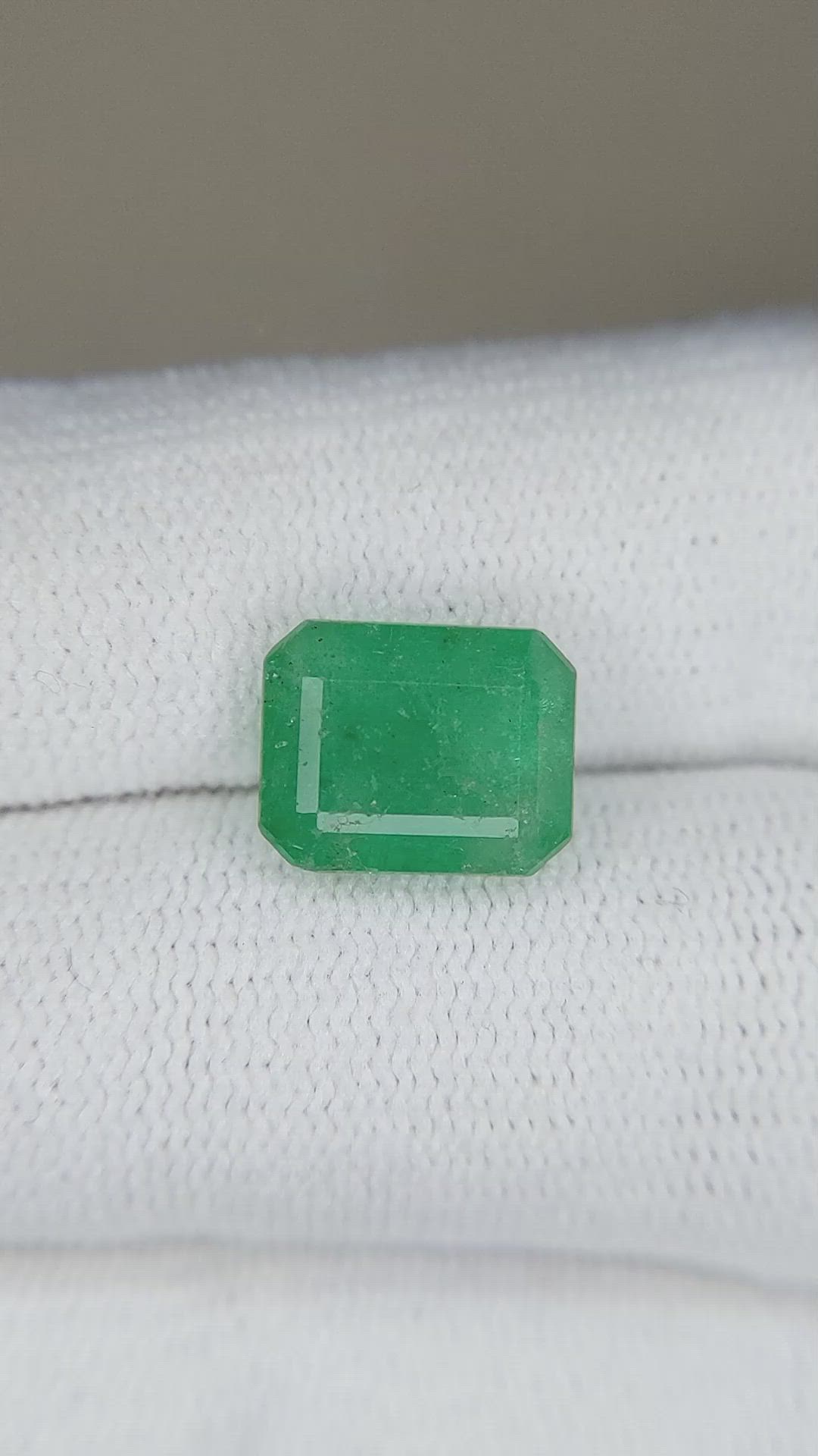 3.50 Ct. Emerald from Zambia Size Video