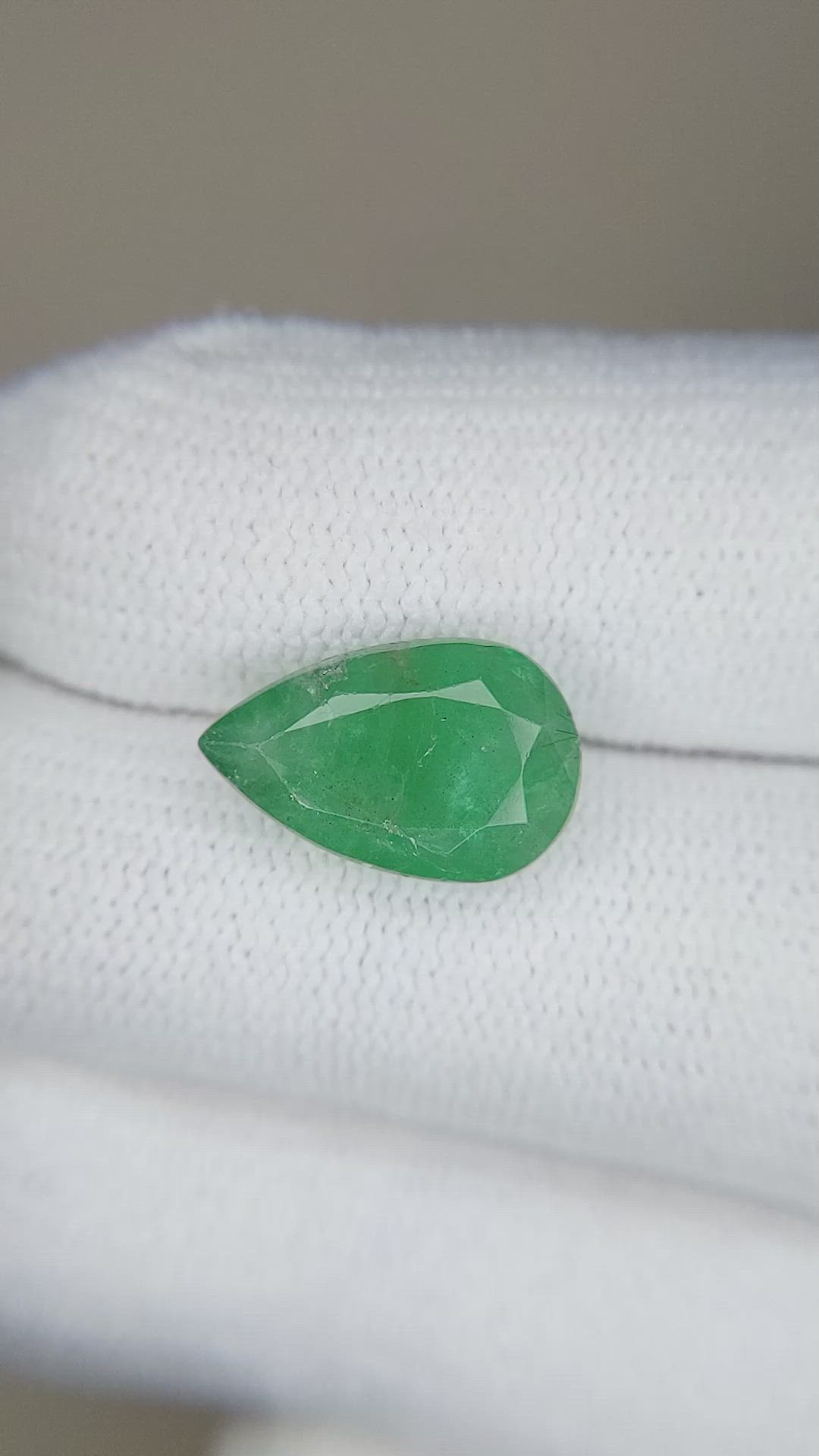 3.69 Ct. Emerald from Zambia Size Video