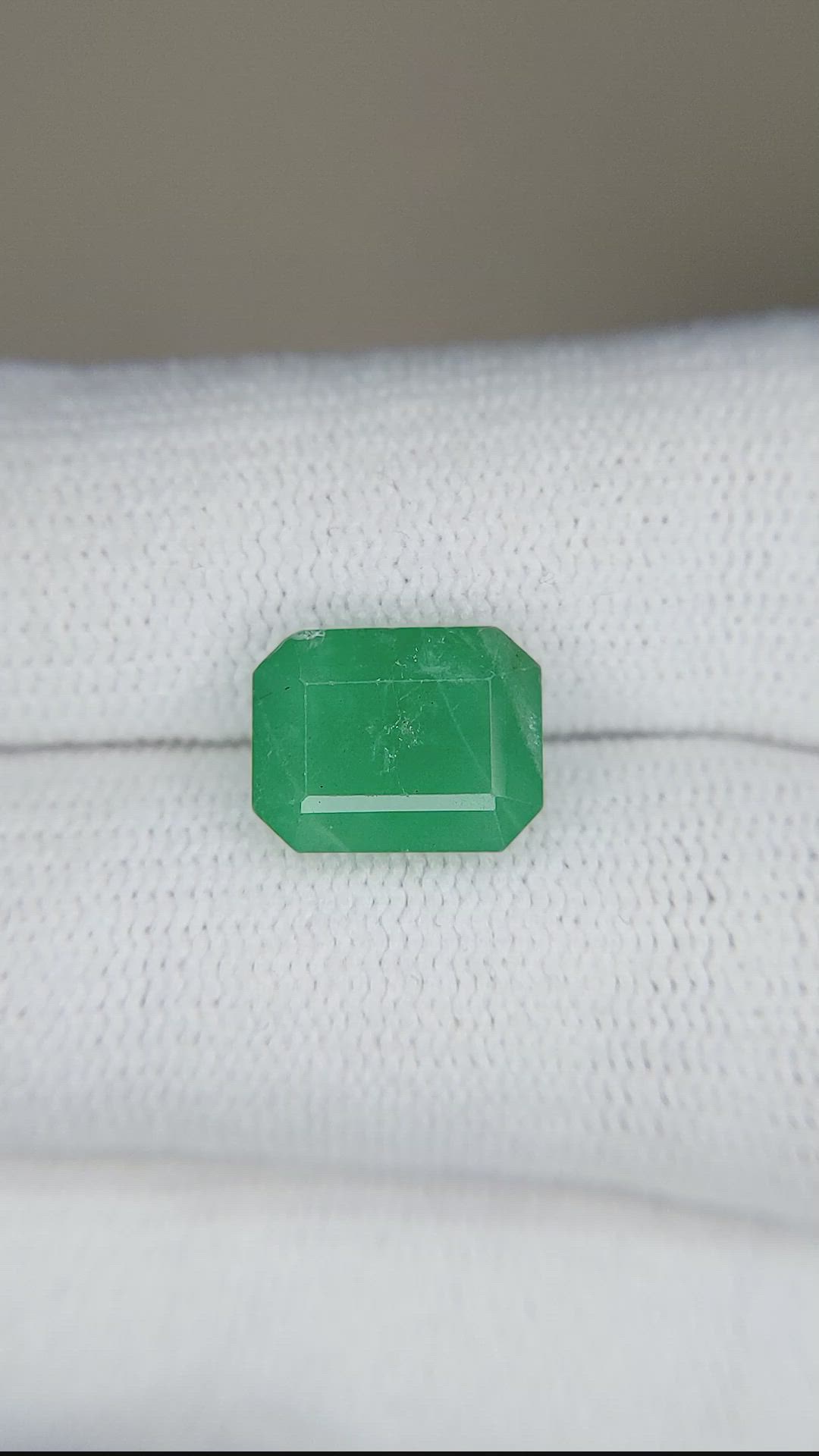3.04 Ct. Emerald from Zambia Size Video