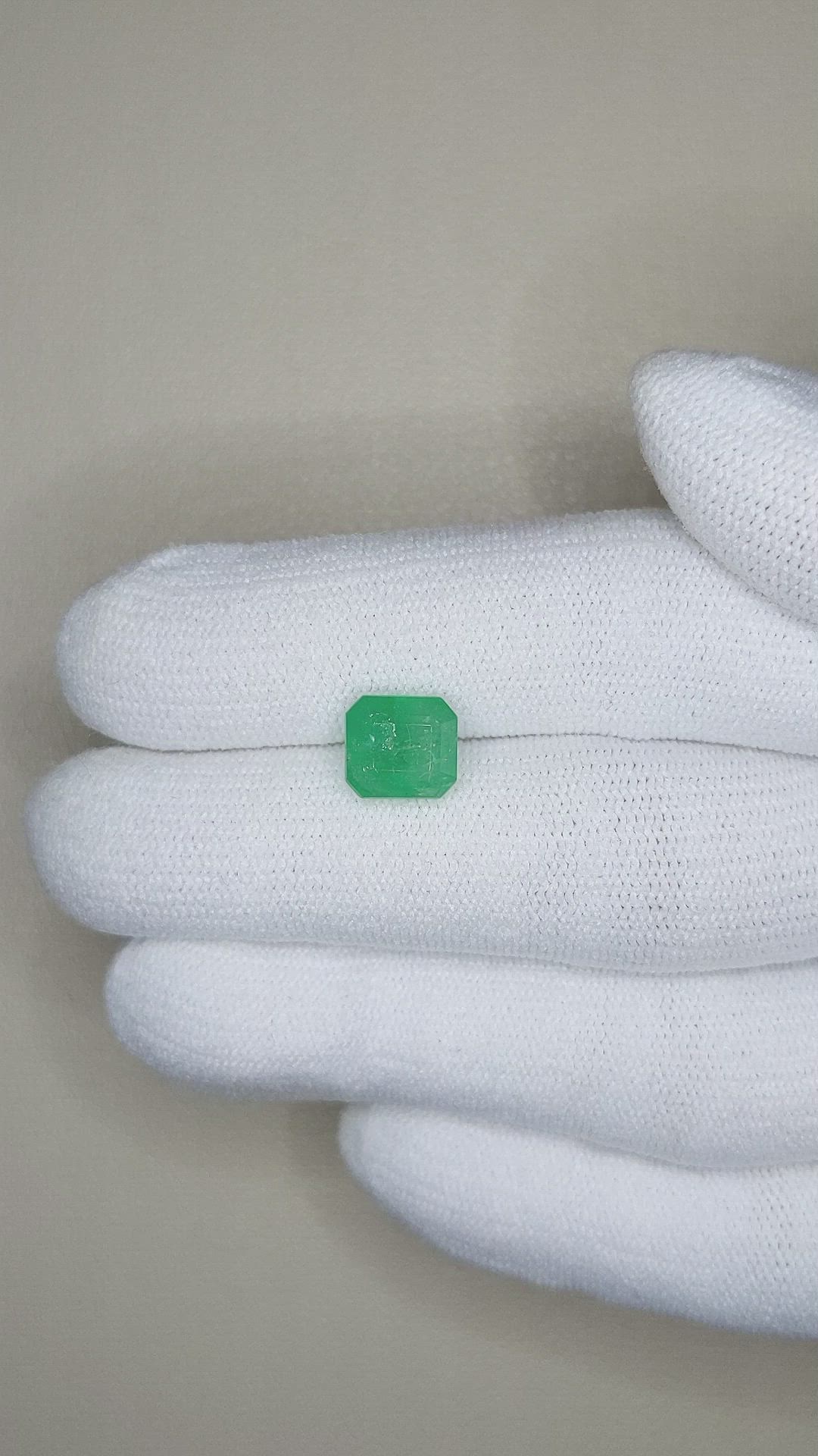 2.24 Ct. Emerald from Zambia Size Video