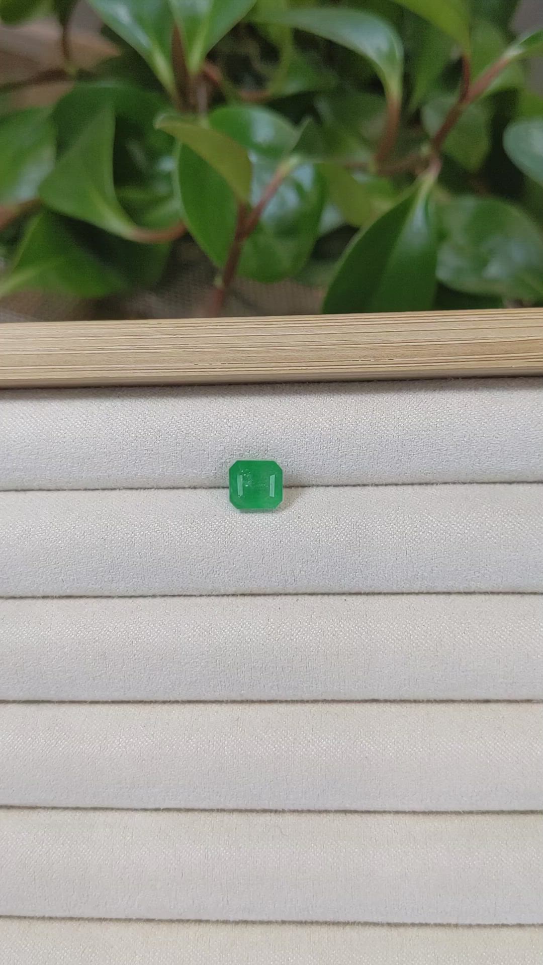 2.24 Ct. Emerald from Zambia Size Video
