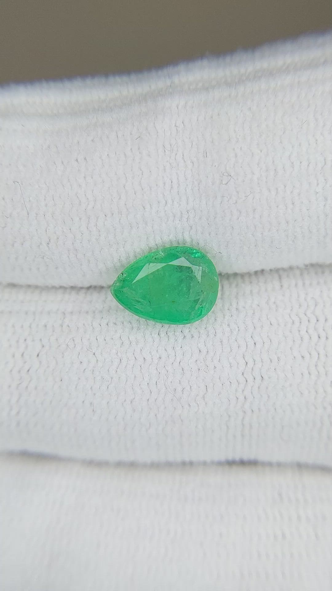 1.61 Ct. Emerald from Zambia Size Video
