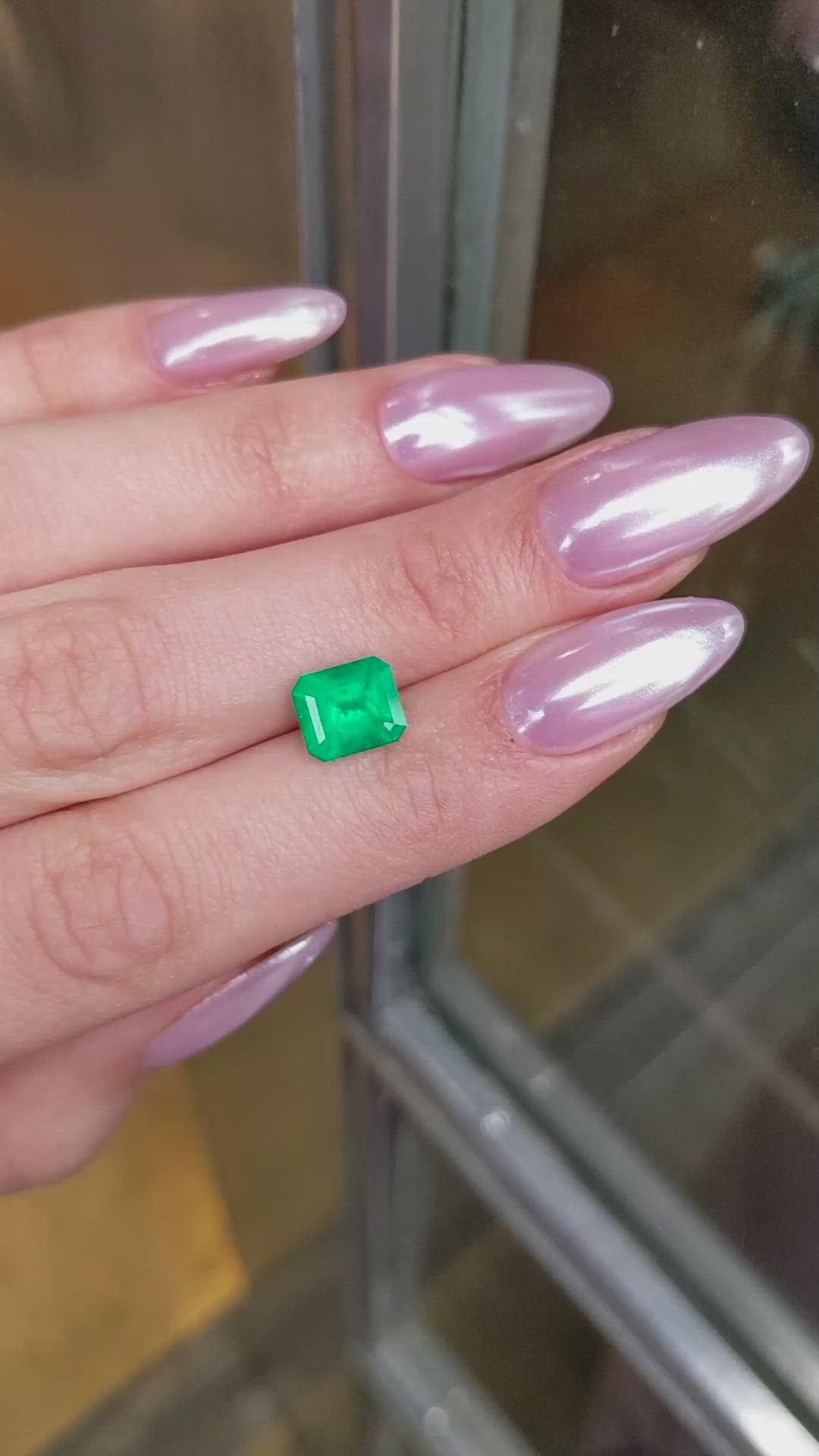 2.18 Ct. Emerald from Colombia Size Video