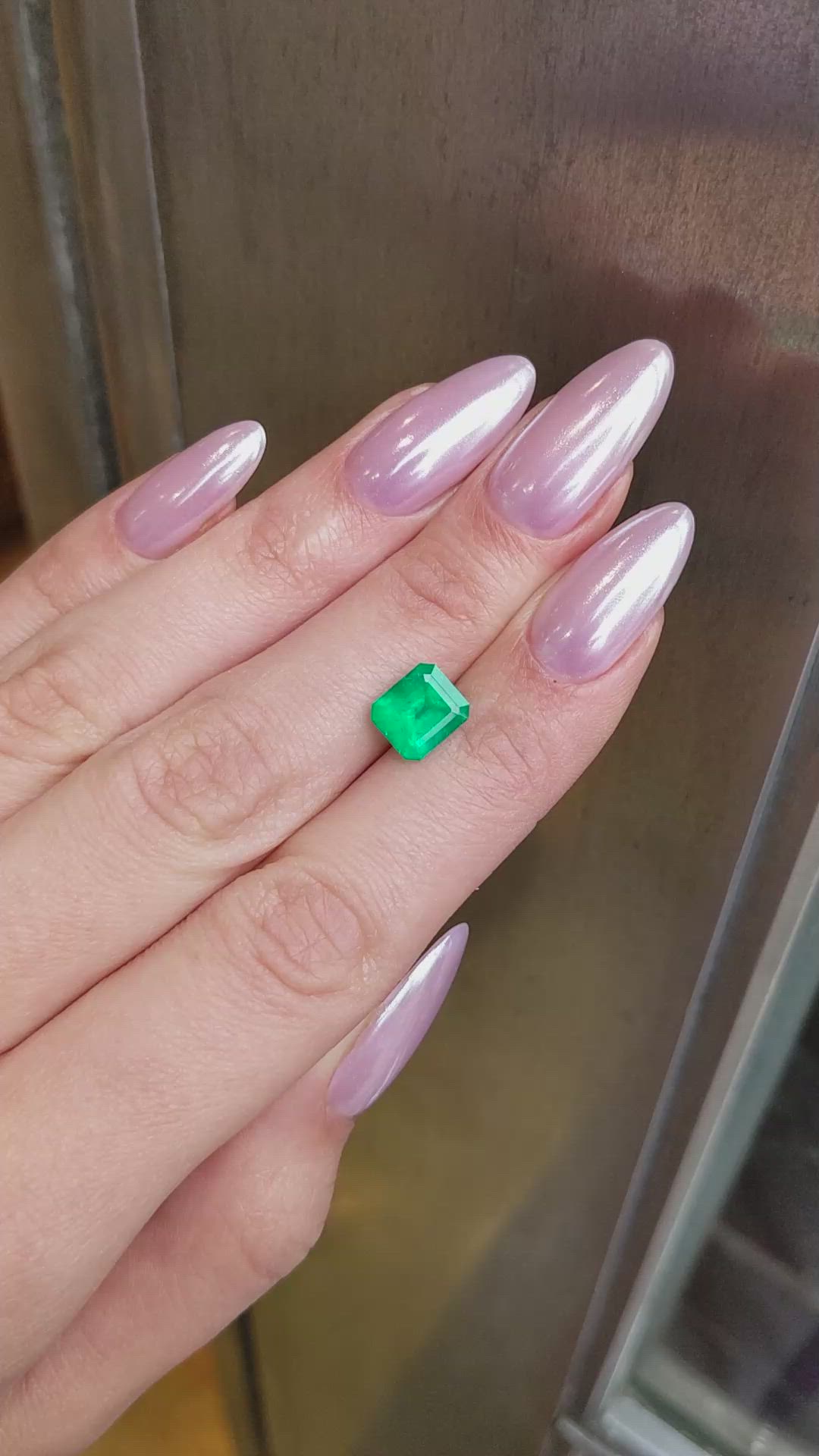 2.18 Ct. Emerald from Colombia Size Video