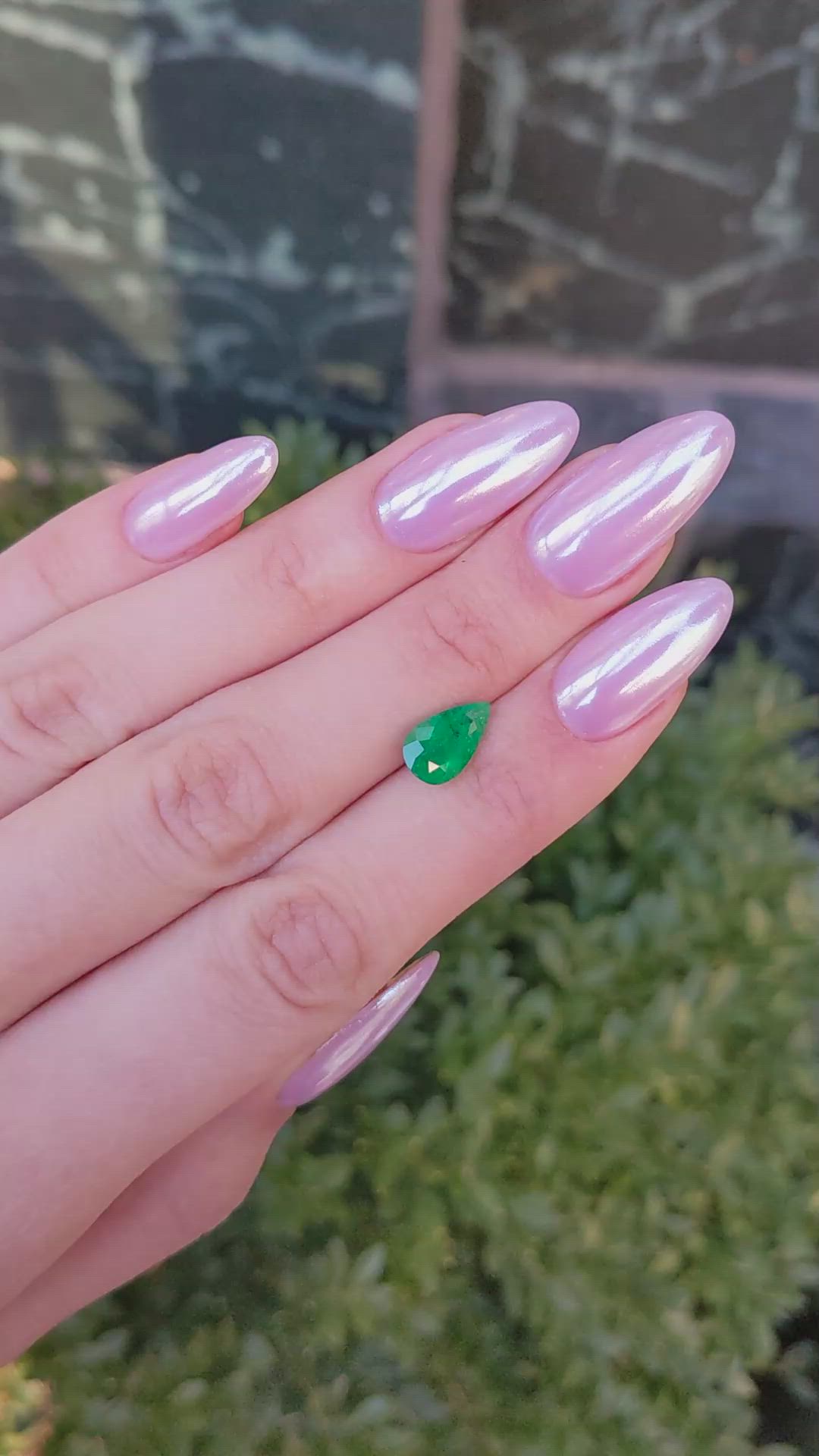 1.69 Ct. Emerald from Colombia Size Video