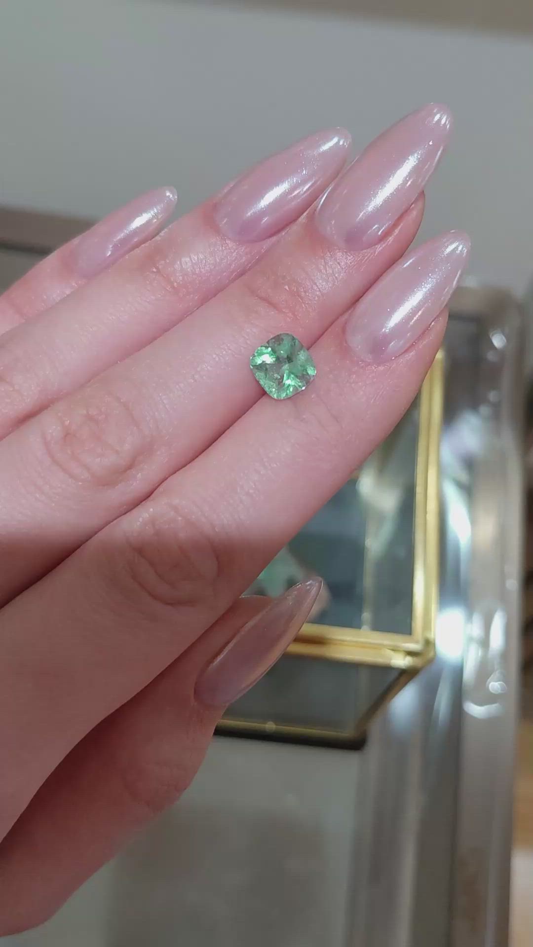 1.79 Ct. Emerald from Colombia Size Video