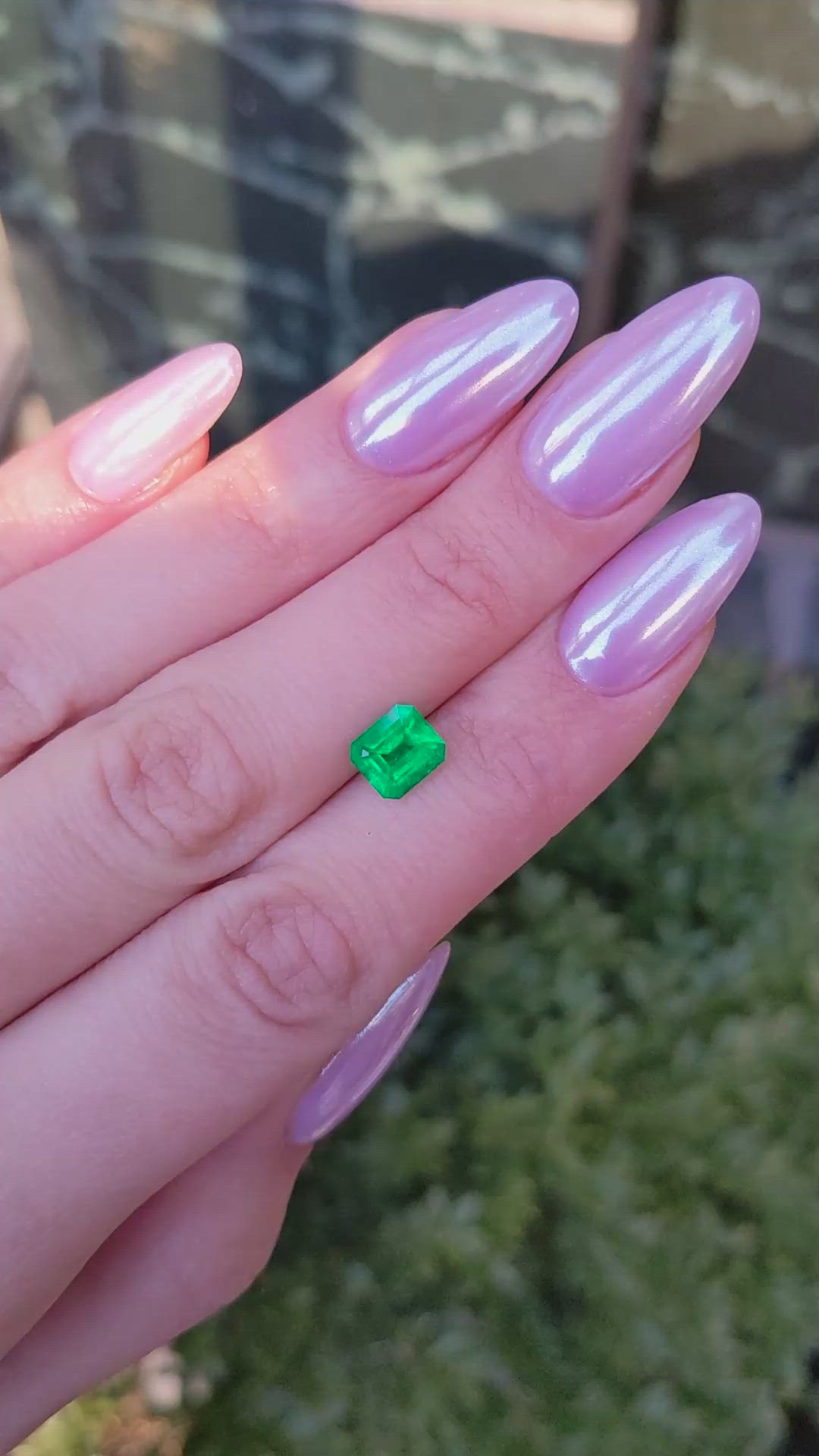 1.48 Ct. Emerald from Colombia Size Video