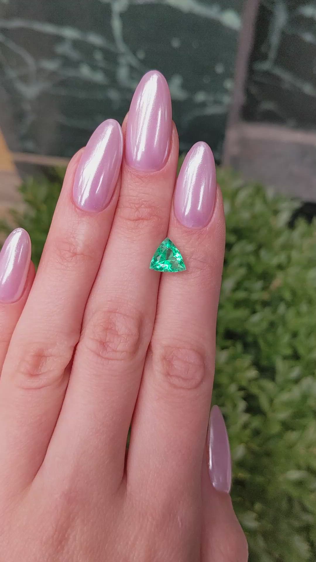 1.85 Ct. Emerald from Colombia Size Video