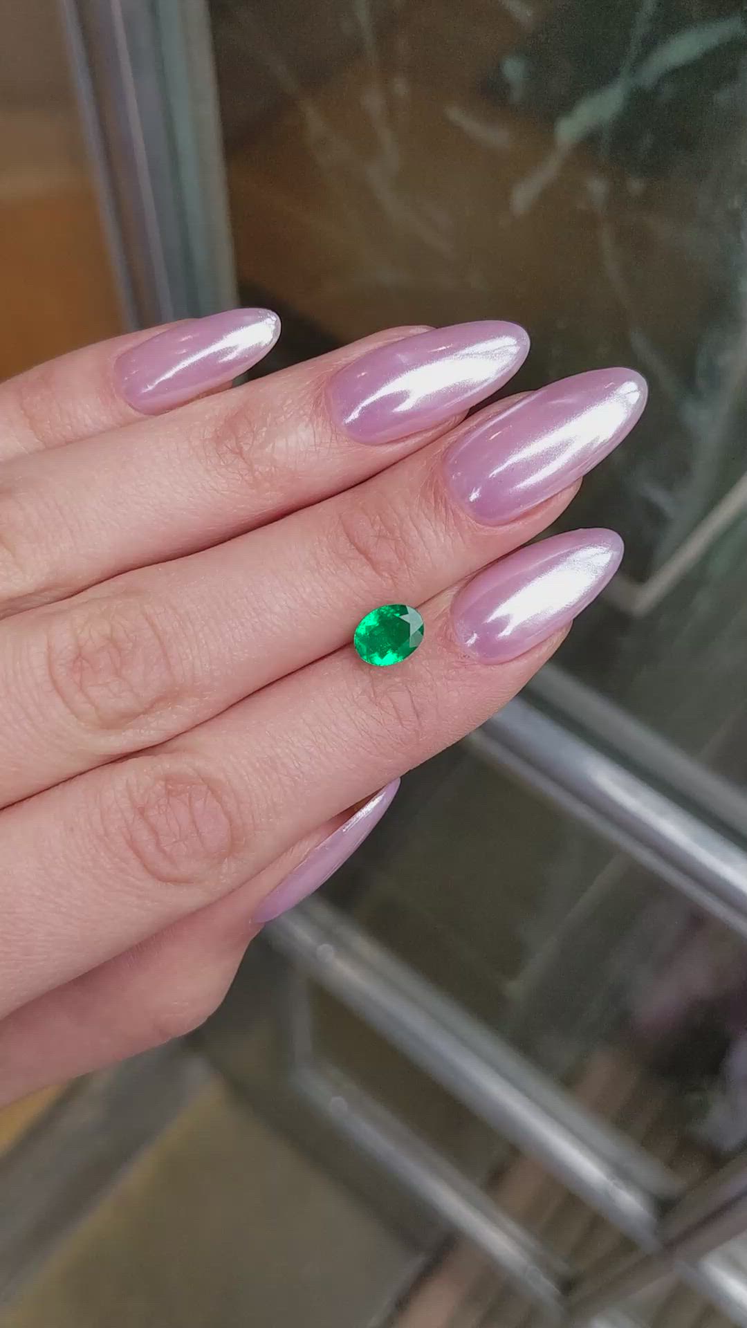 1.05 Ct. Emerald from Colombia Size Video