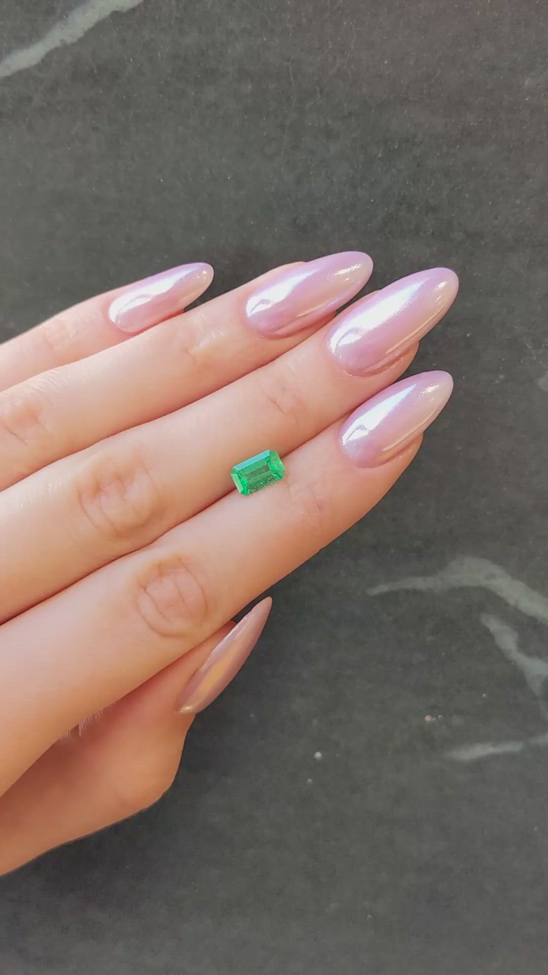 1.18 Ct. Emerald from Colombia Size Video