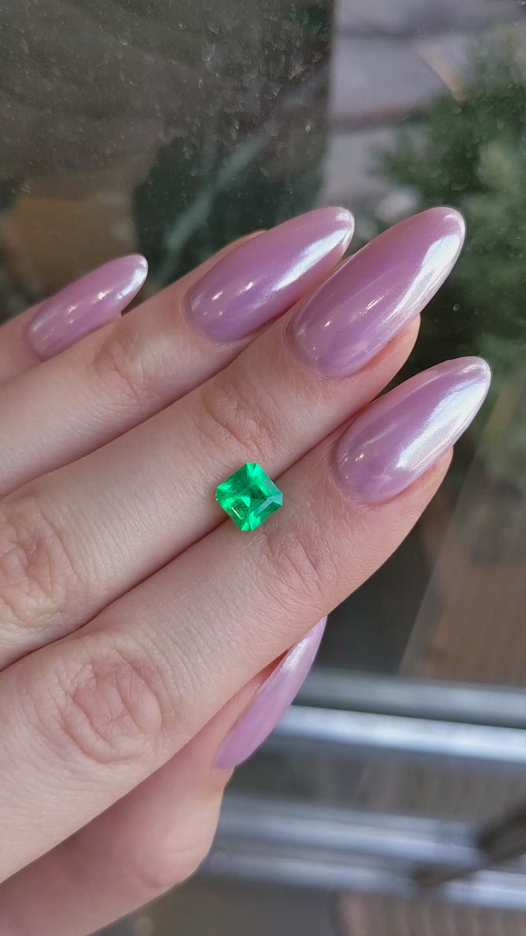 1.16 Ct. Emerald from Colombia Size Video
