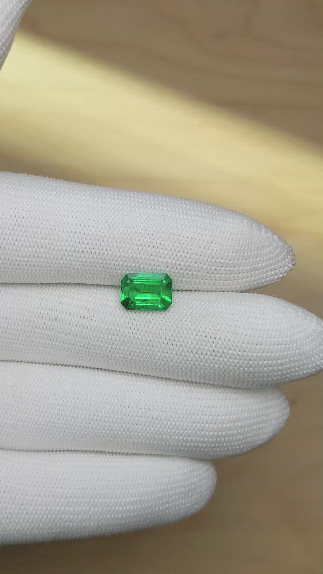 2.41 Ct. Emerald from Zambia Size Video
