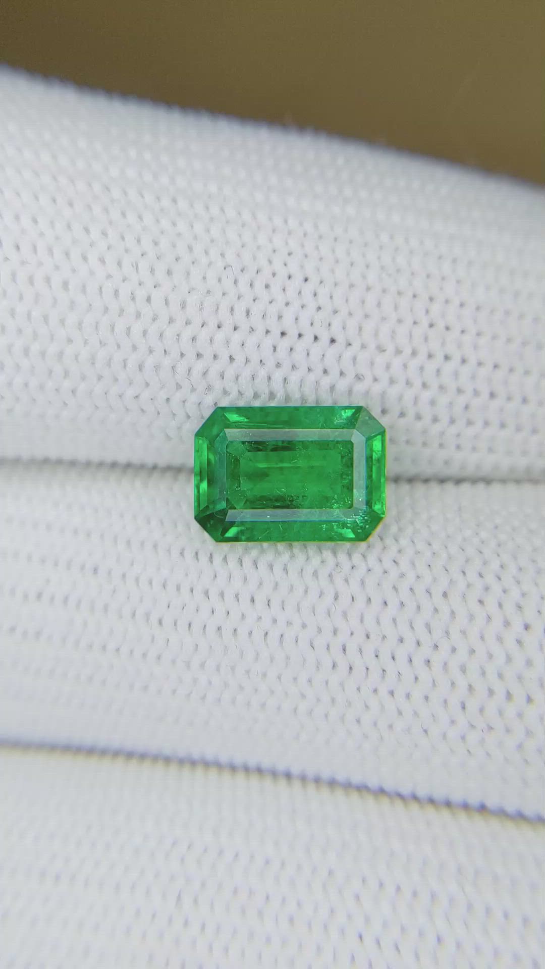 2.41 Ct. Emerald from Zambia Size Video
