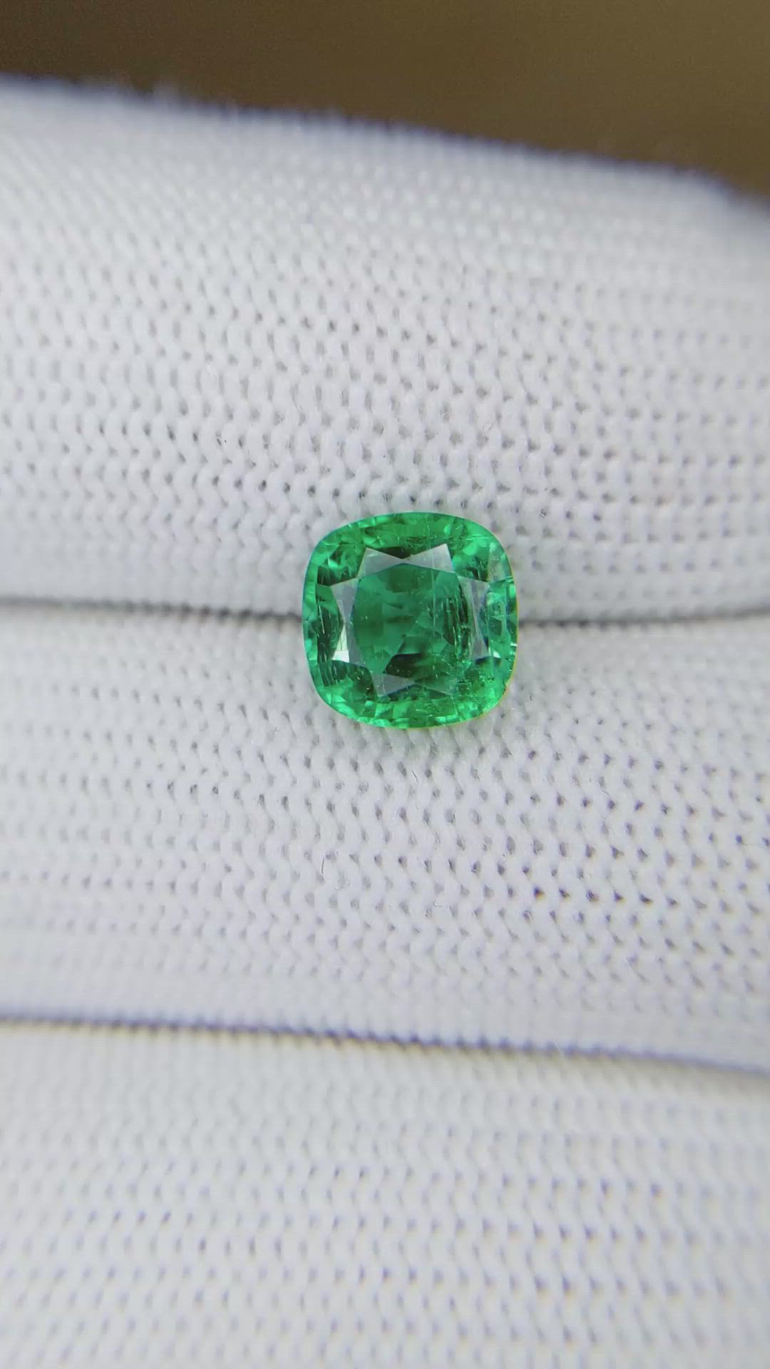2.34 Ct. Emerald from Zambia Size Video
