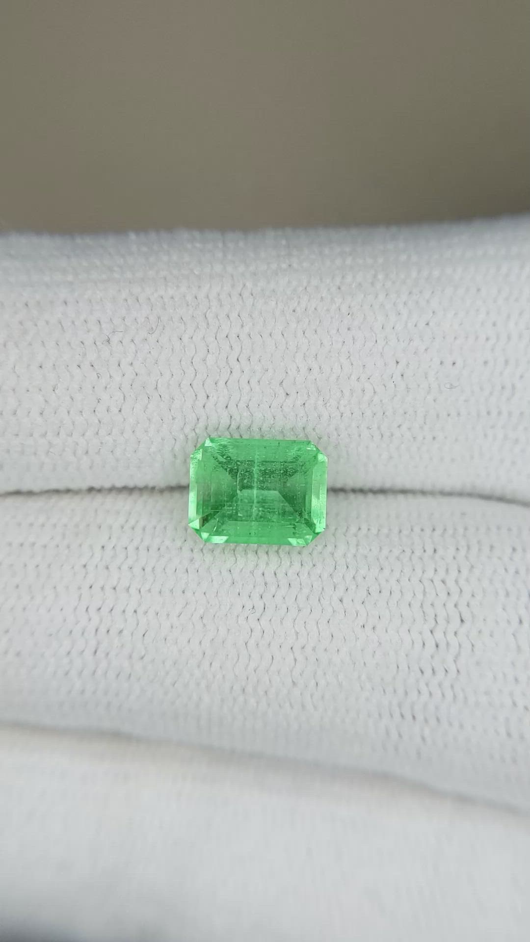 1.44 Ct. Emerald from Russia Size Video