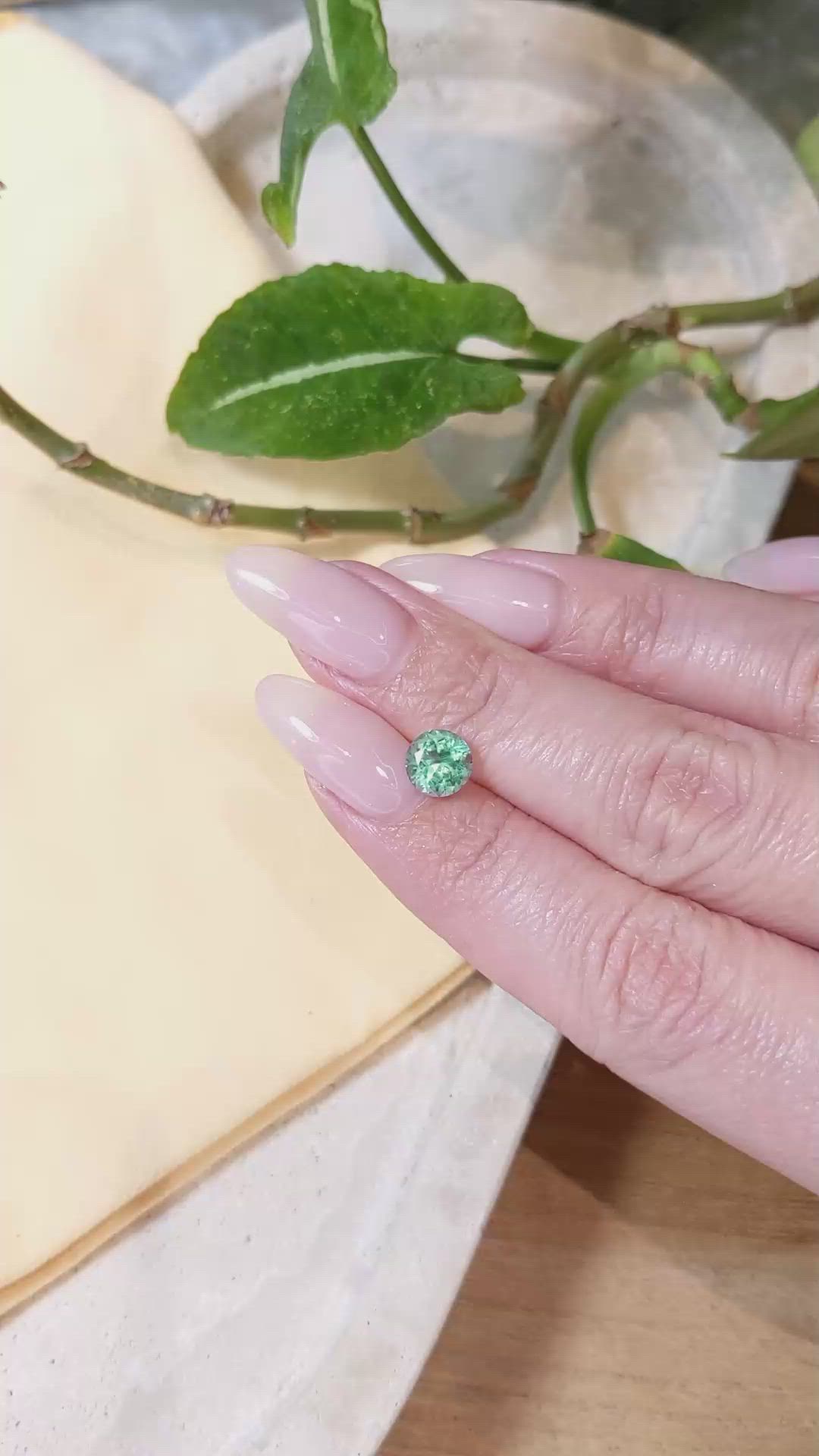 1.16 Ct. Emerald from Russia Size Video